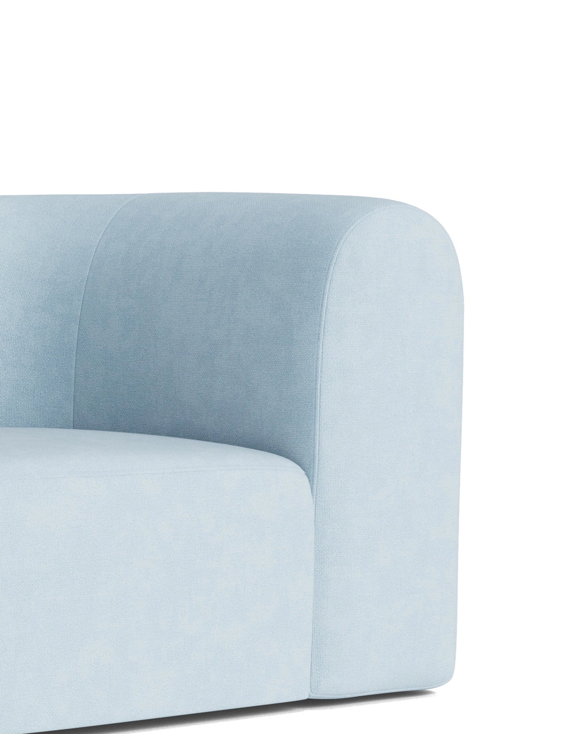 Berg 2 Seater Sofa - Fossil Powder Blue