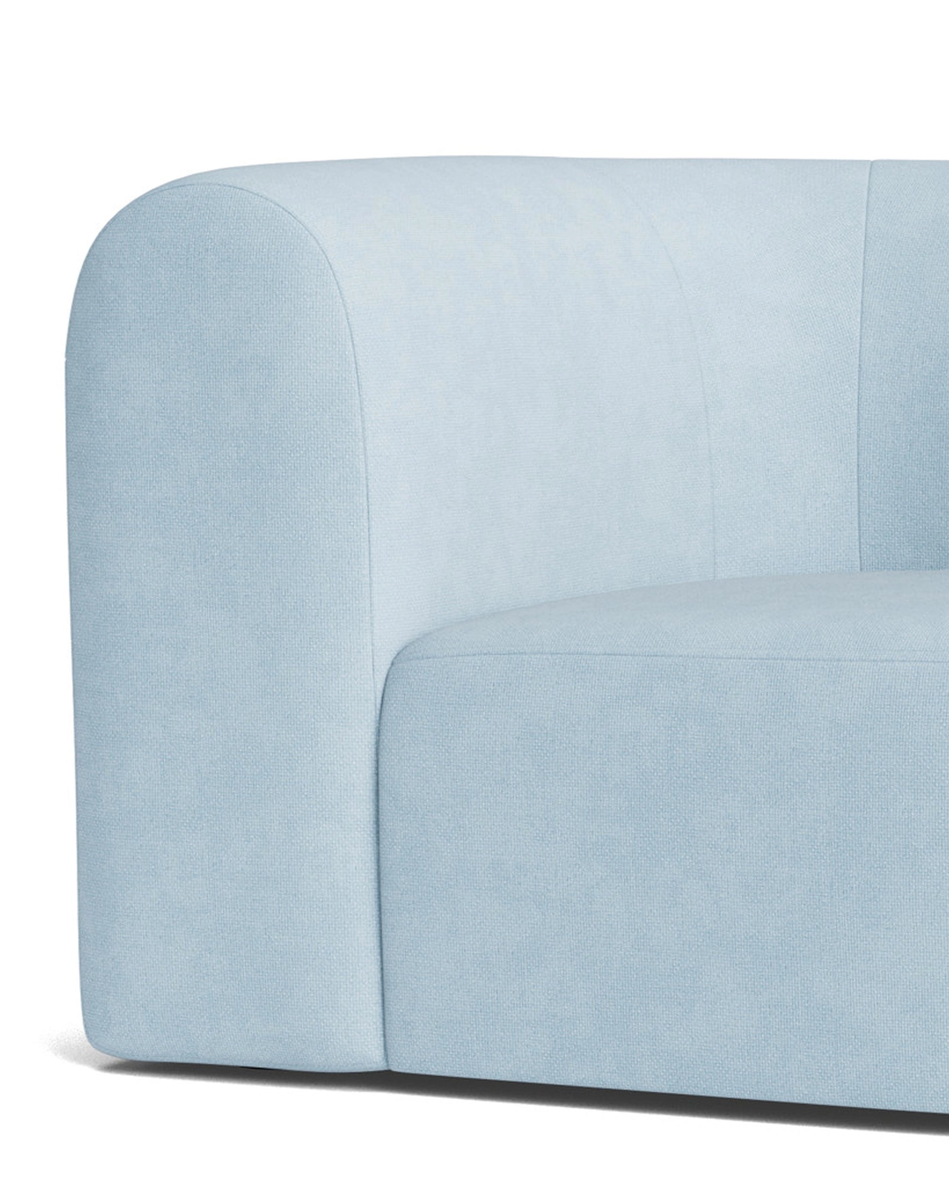 Berg 2 Seater Sofa - Fossil Powder Blue