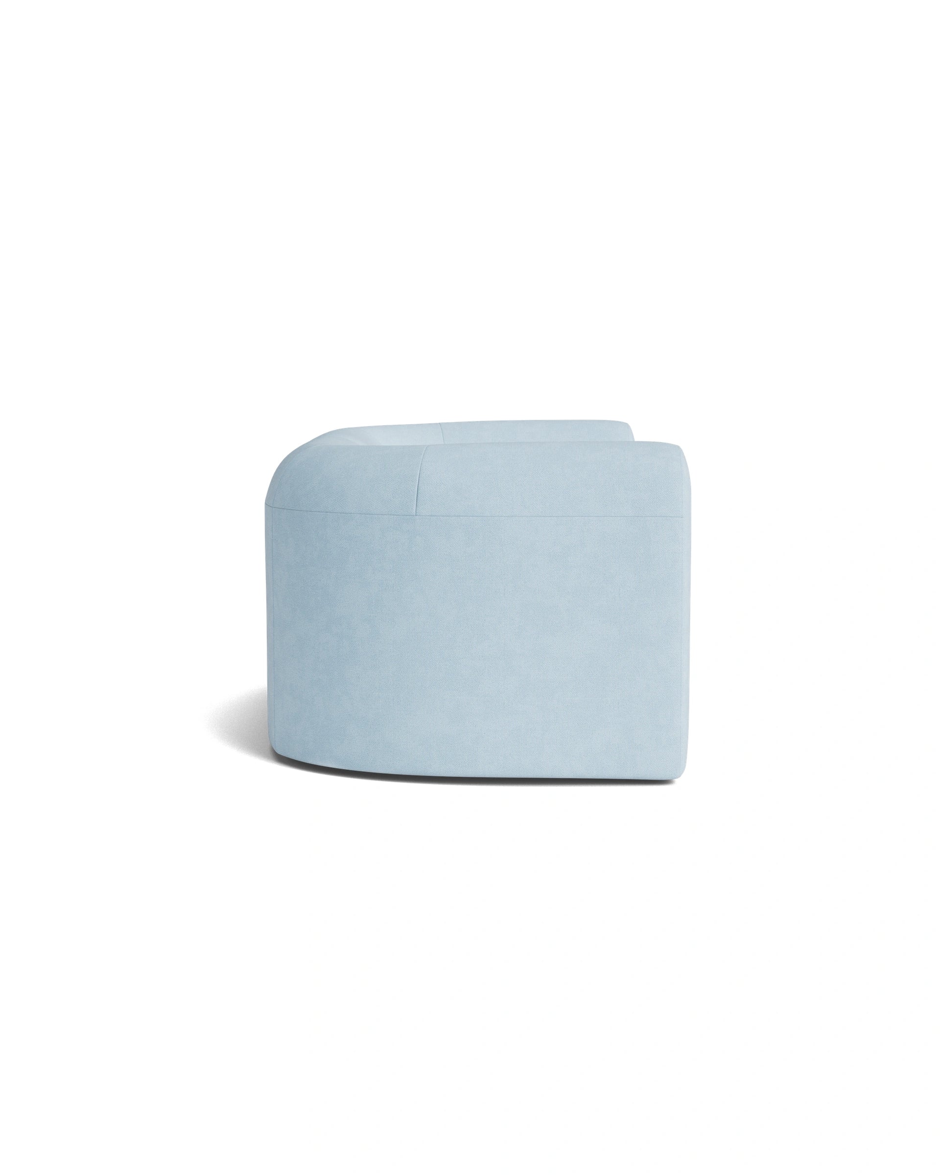 Berg 2 Seater Sofa - Fossil Powder Blue