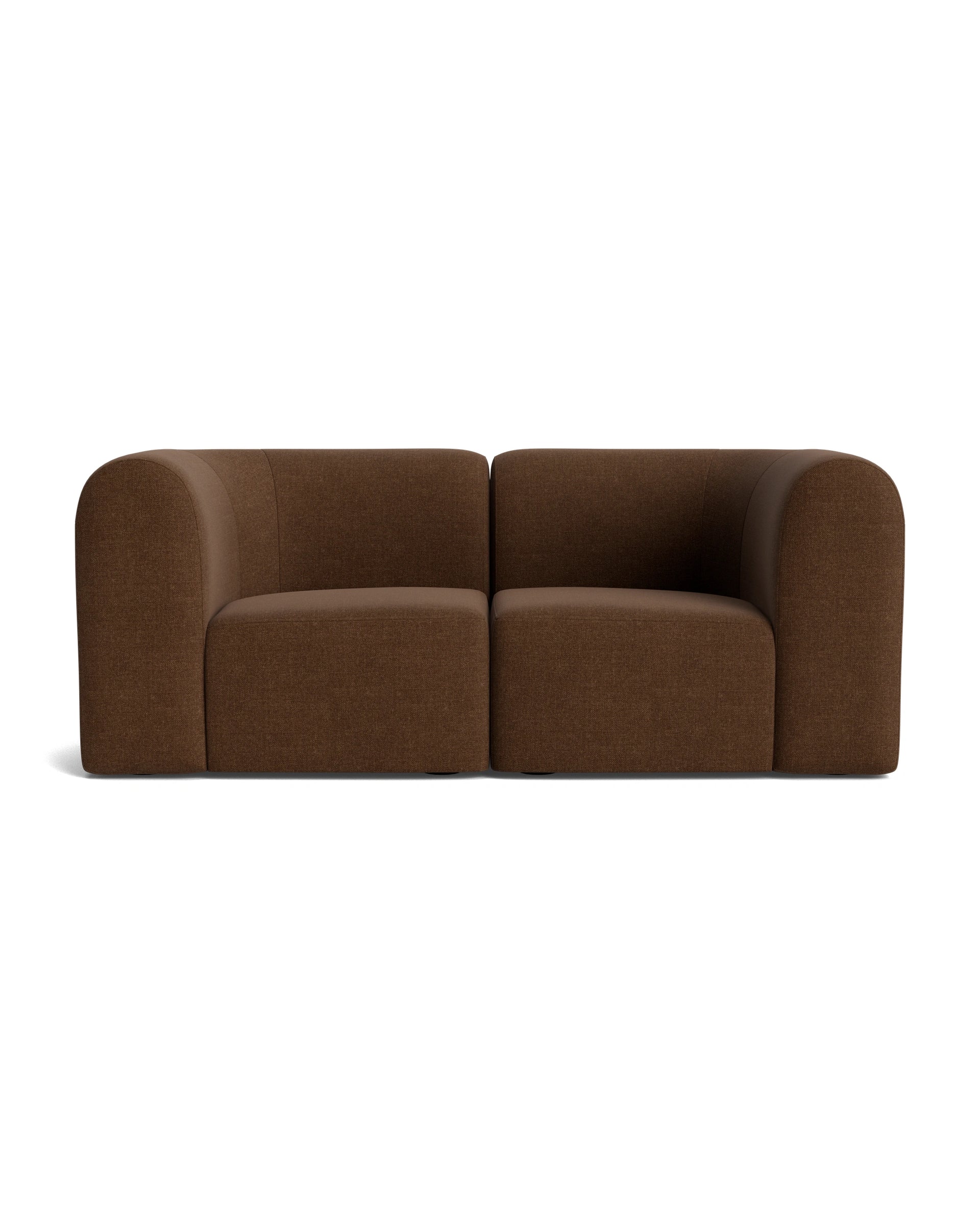 Berg 2 Seater Sofa - Fossil Chocolate