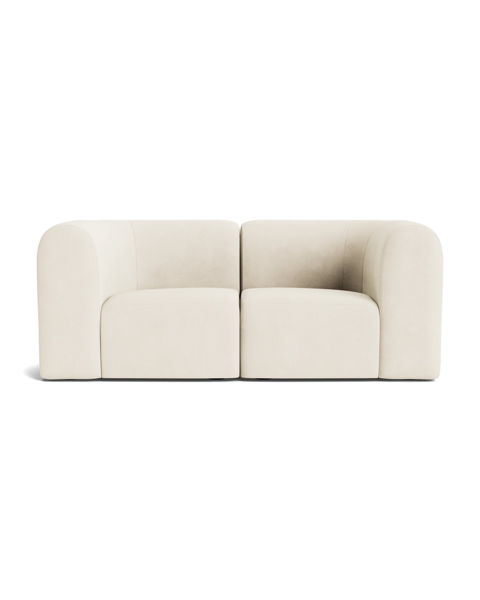 Berg 2 Seater Sofa - Corduroy Off White