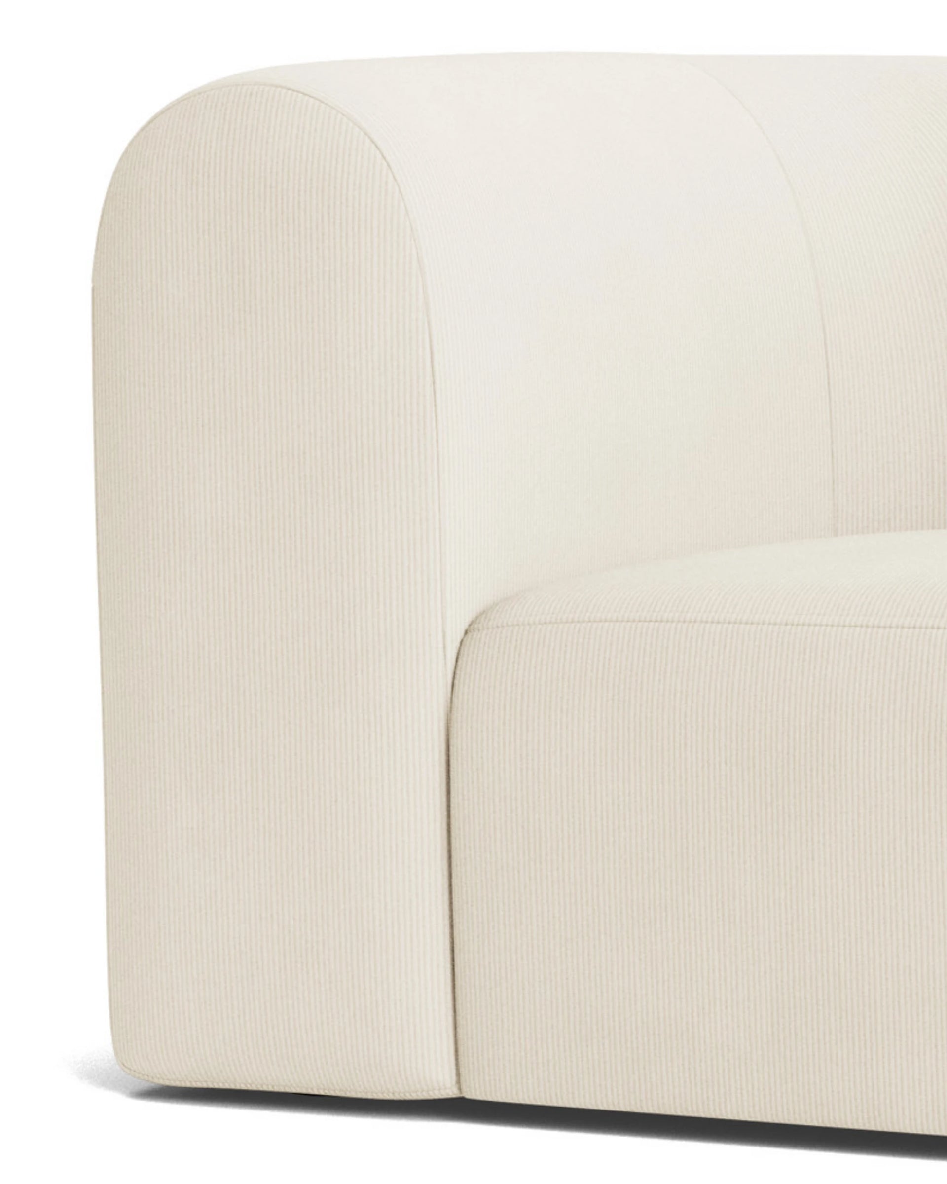 Berg 2 Seater Sofa - Corduroy Off White