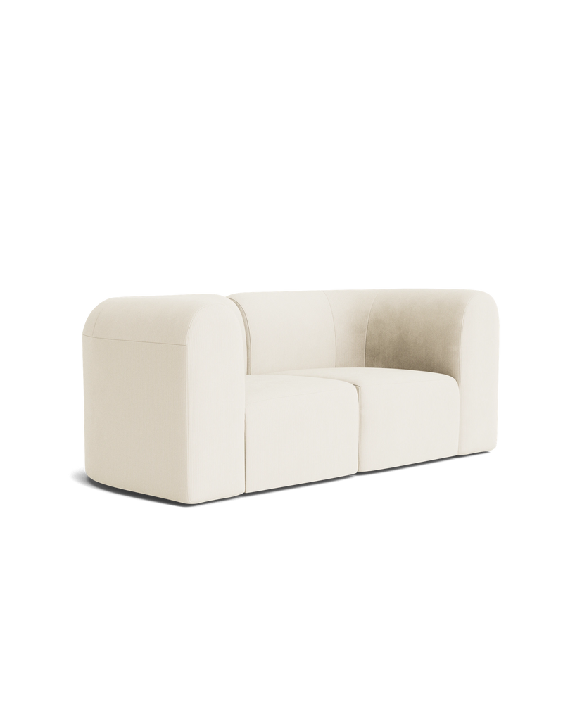 Berg 2 Seater Sofa - Corduroy Off White