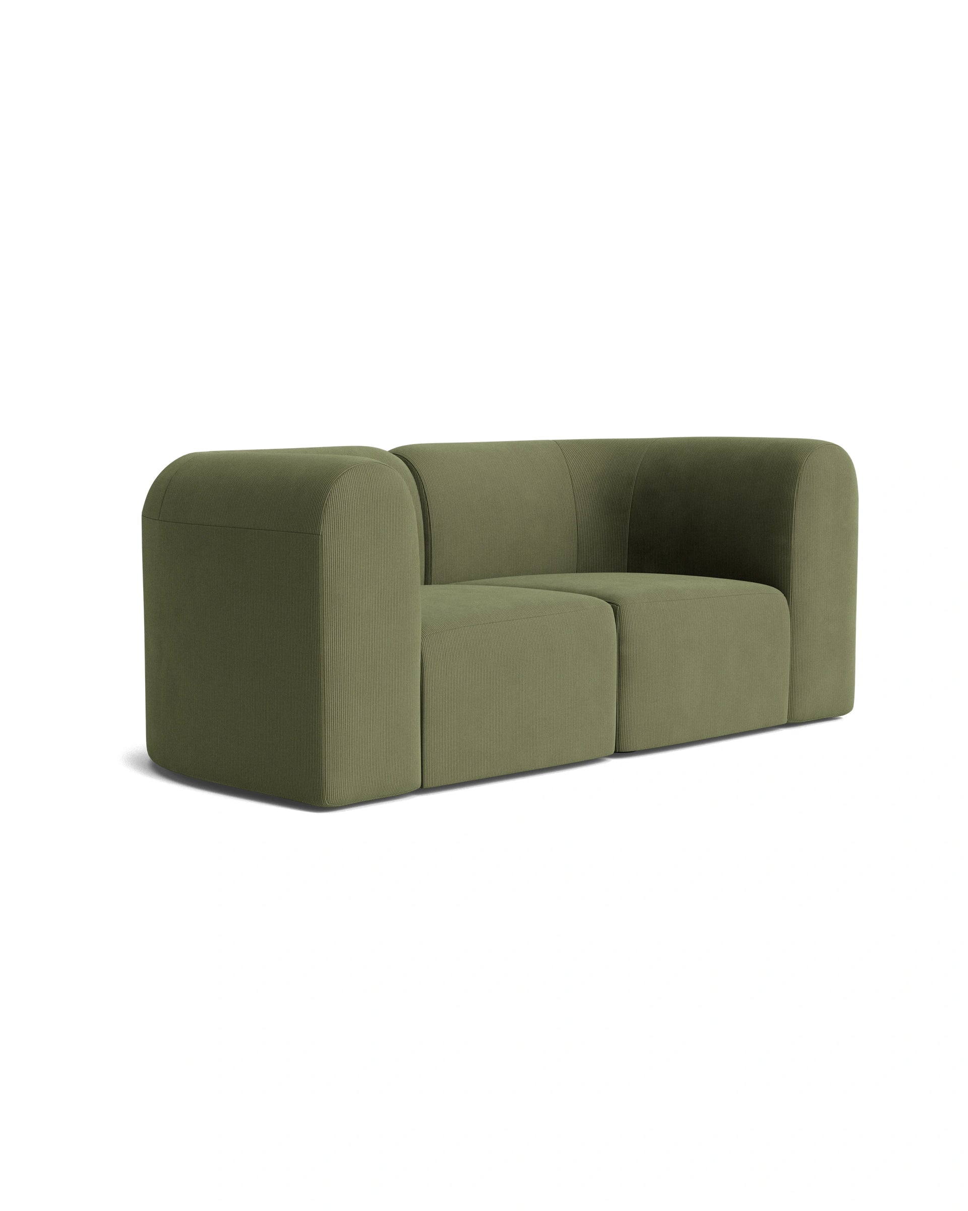 Berg 2 Seater Sofa - Corduroy Forest