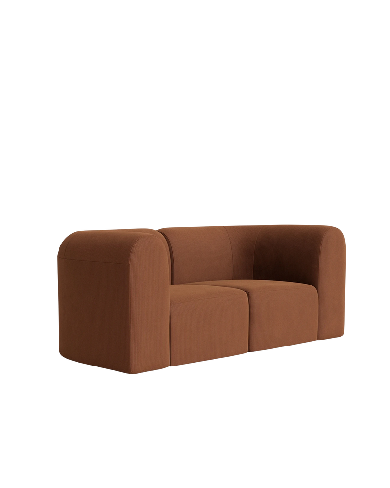 Berg 2 Seater Sofa - Corduroy Cocoa