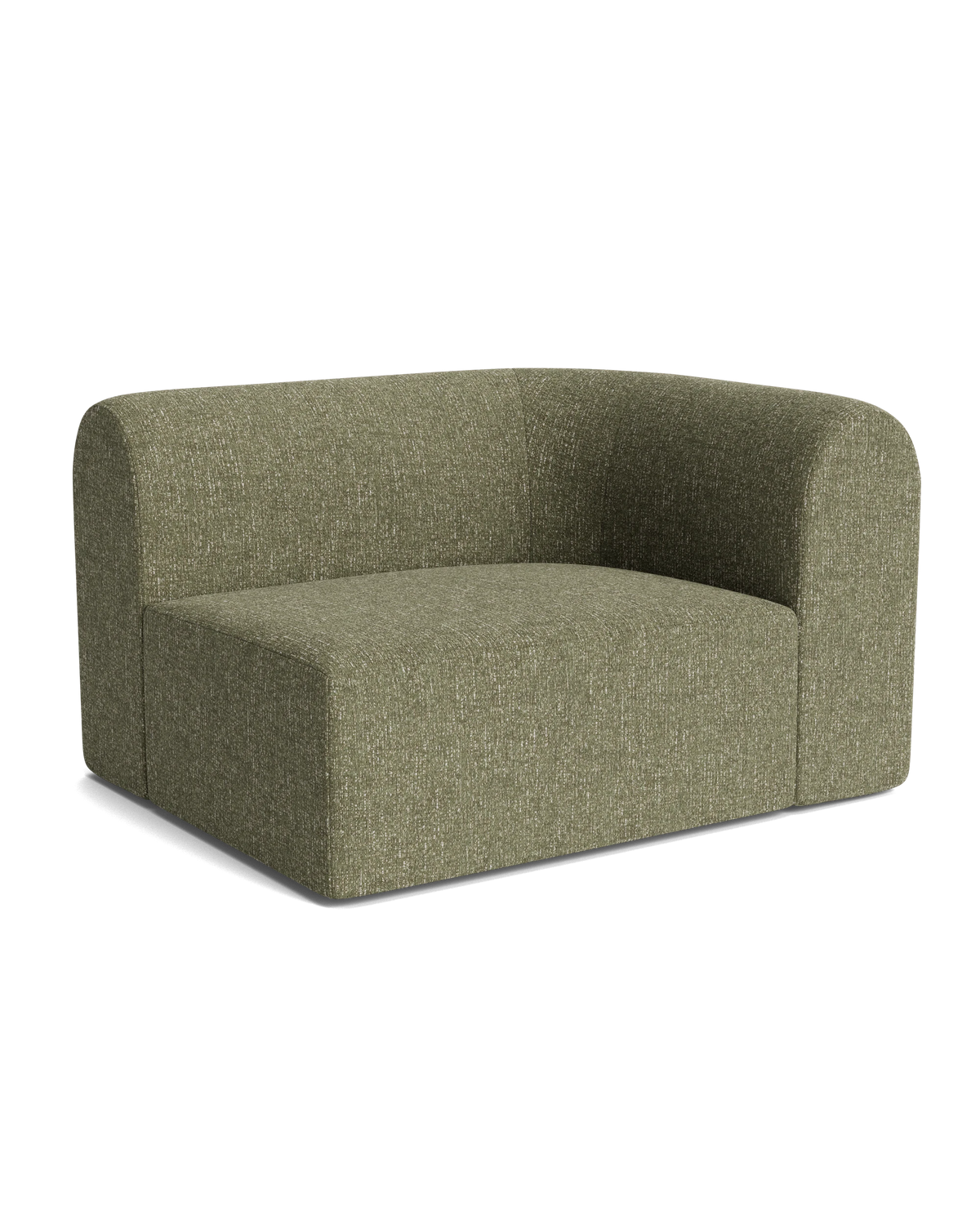 Berg Right Corner Module - Fleck Olive