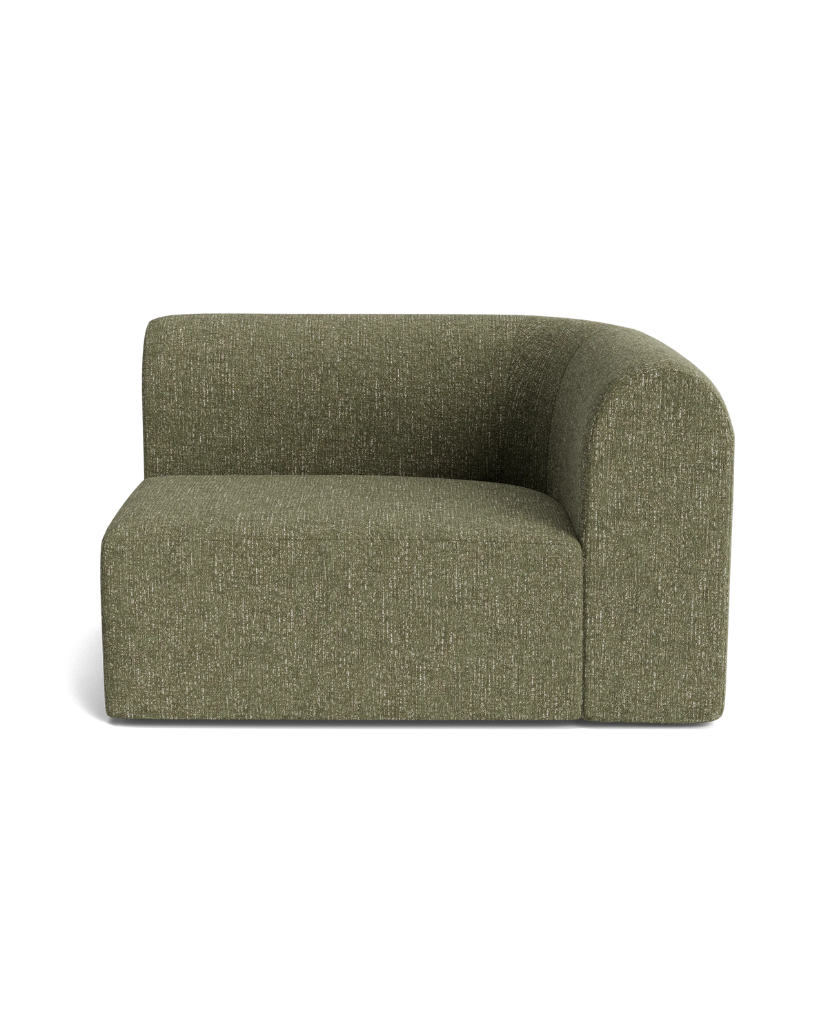 Berg Right Corner Module - Fleck Olive