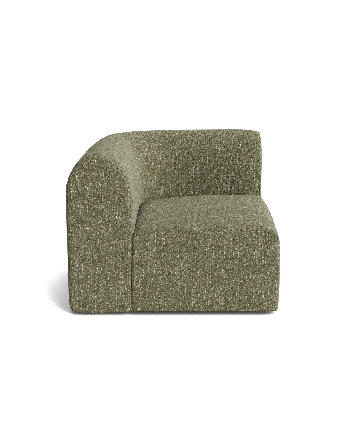 Berg Right Corner Module - Fleck Olive