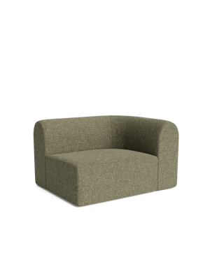 Berg Right Corner Module - Fleck Olive