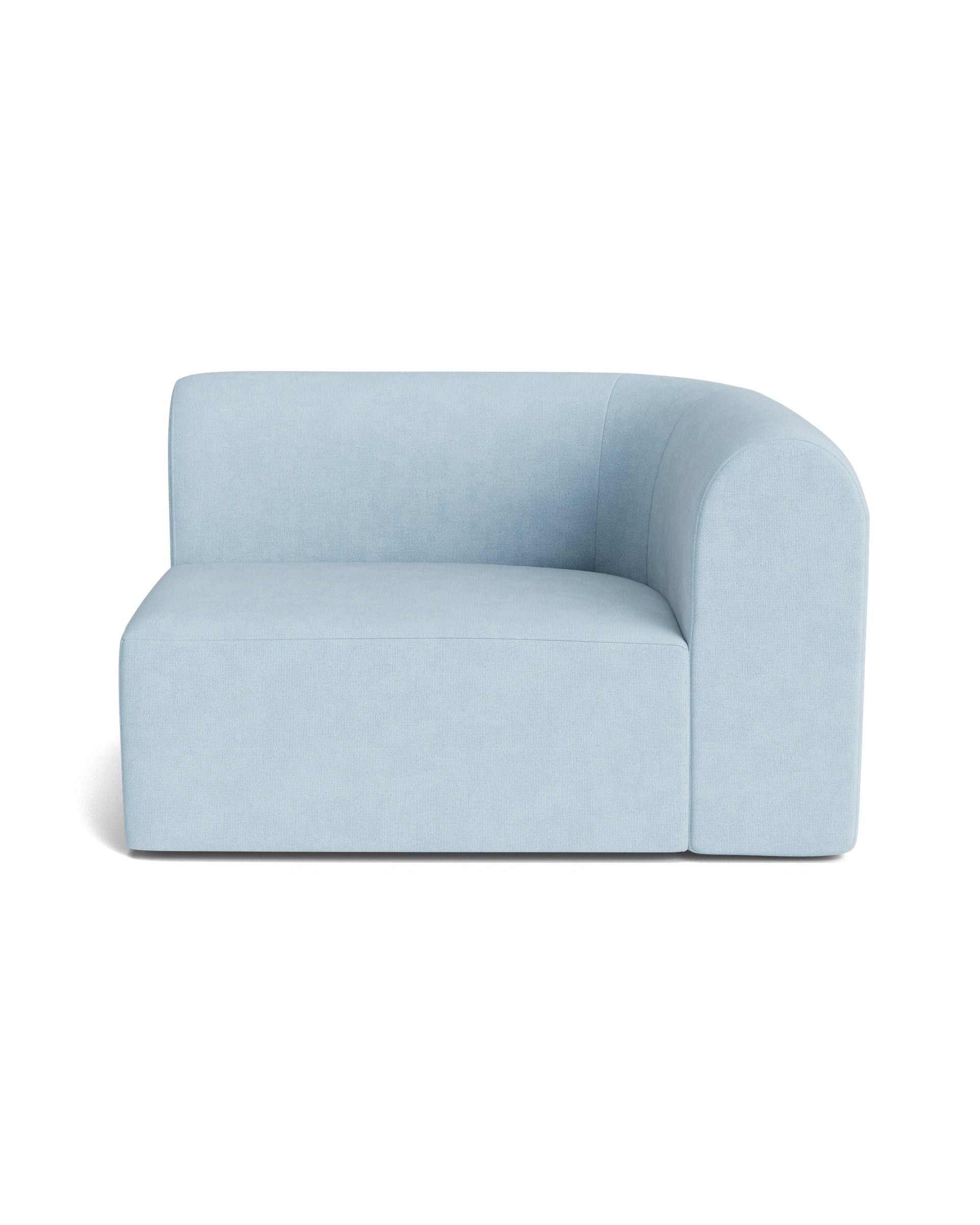 Berg Right Corner Module - Fossil Powder Blue