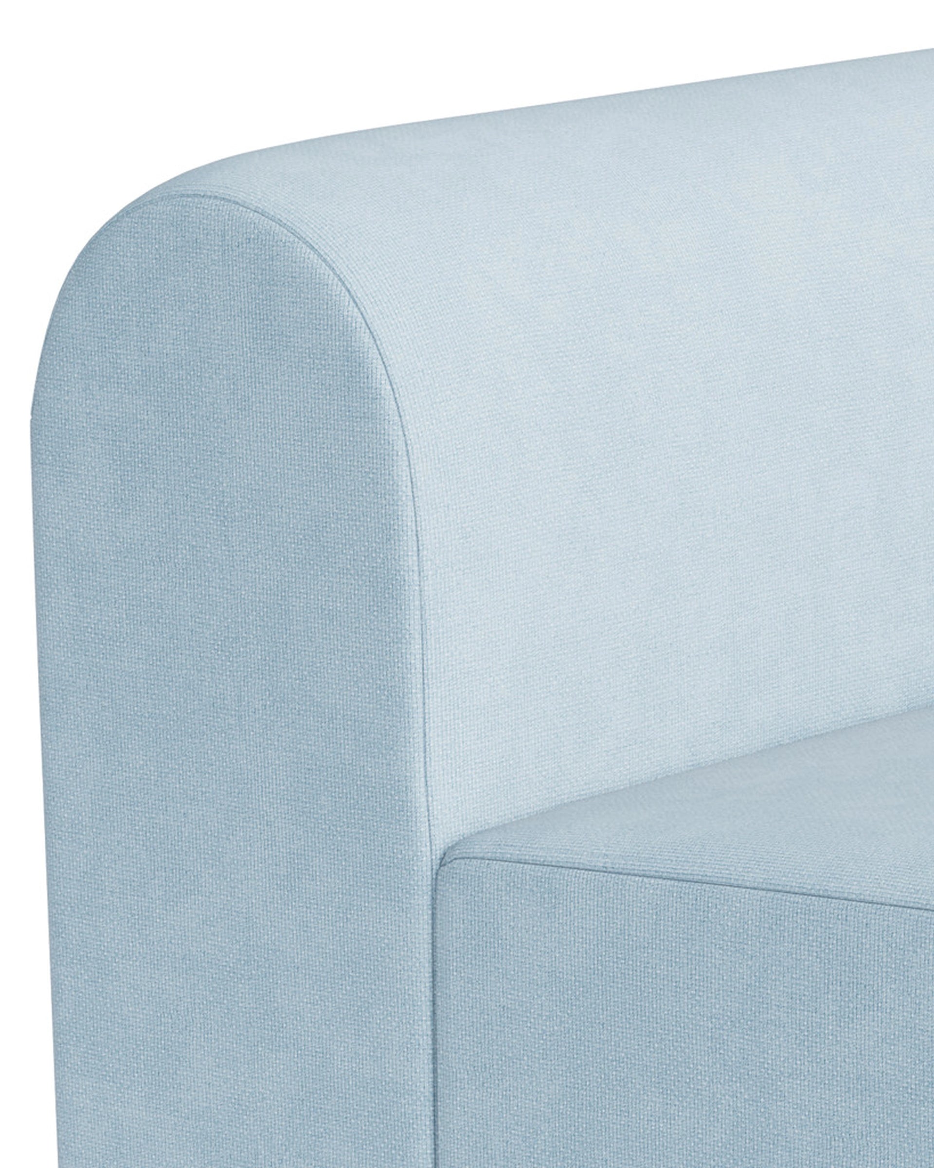 Berg Right Corner Module - Fossil Powder Blue