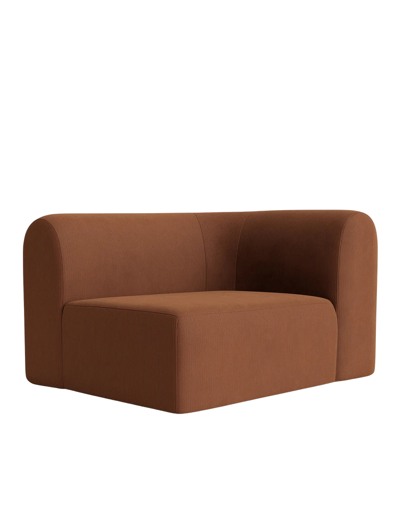 Berg Right Corner Module - Corduroy Cocoa