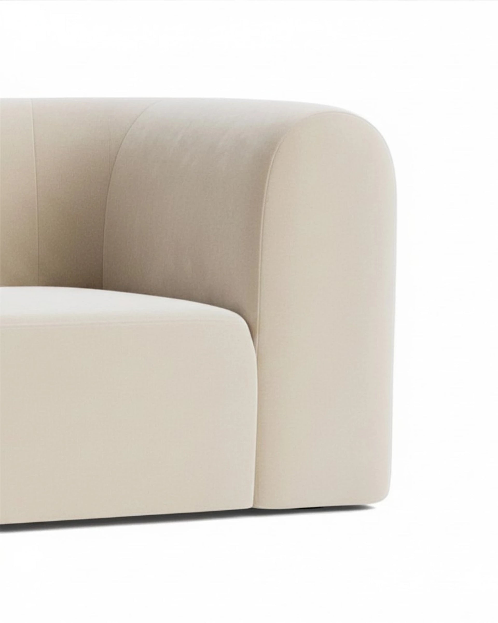 Berg 3 Seater LHF Chaise Sofa - Eden Ecru