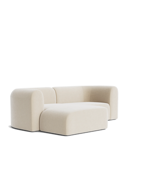 Berg 3 Seater LHF Chaise Sofa - Eden Ecru