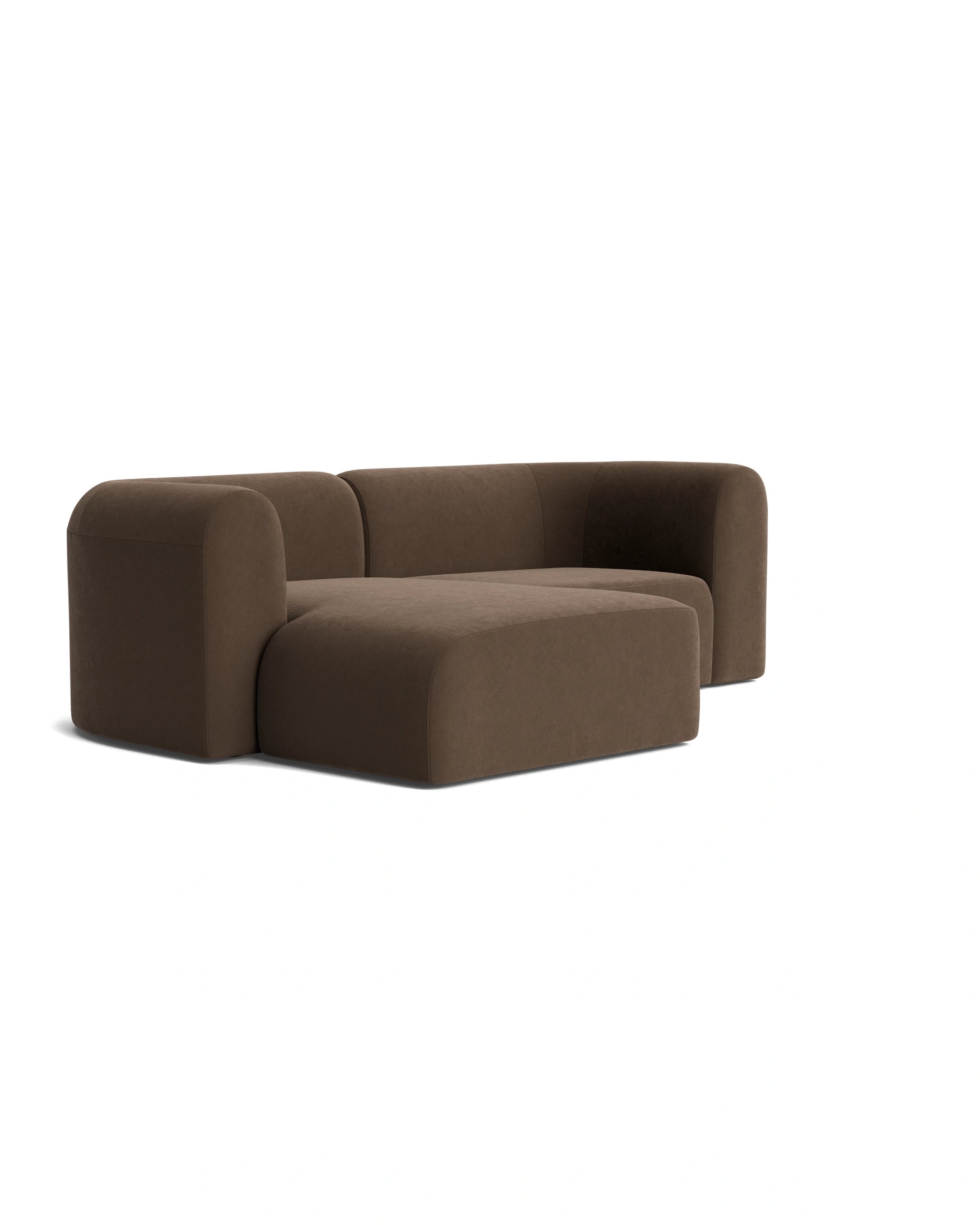 Berg 3 Seater LHF Chaise Sofa - Eden Java