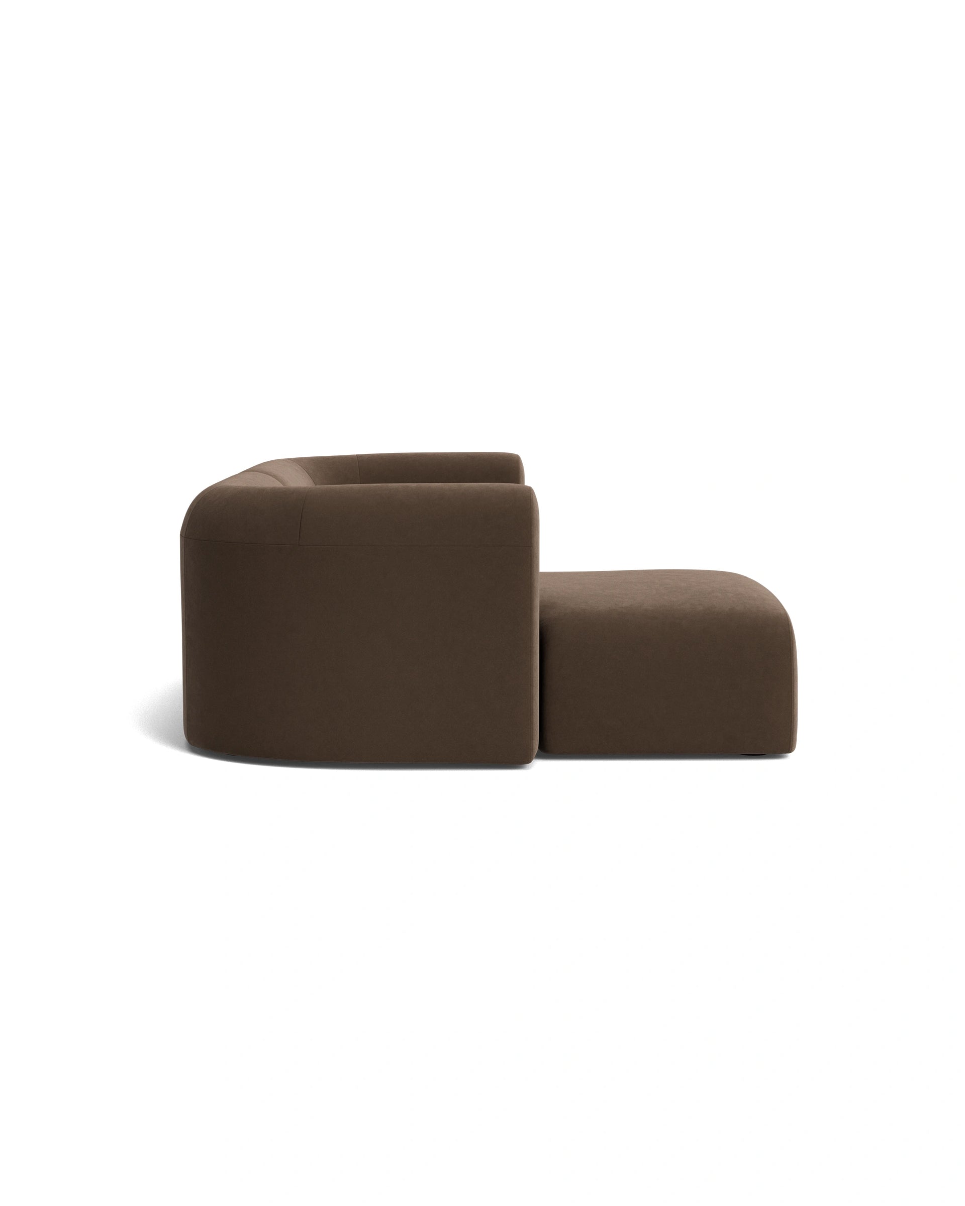 Berg 3 Seater LHF Chaise Sofa - Eden Java