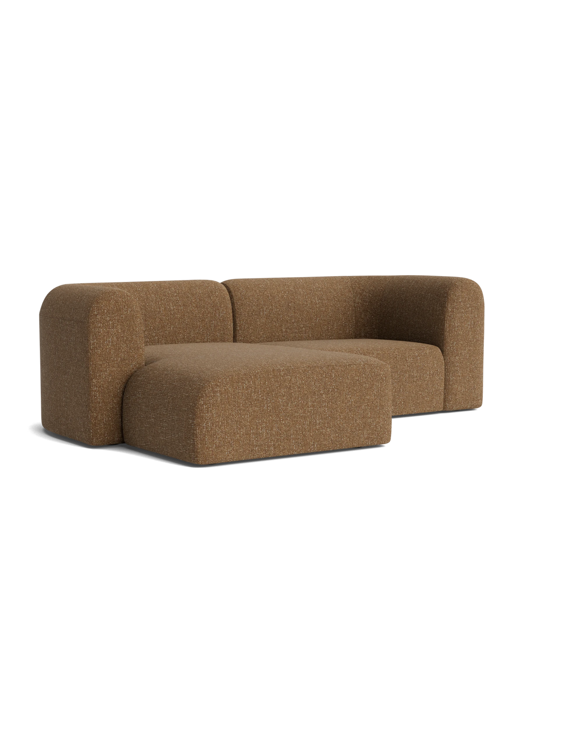 Berg 3 Seater LHF Chaise Sofa - Fleck Ginger