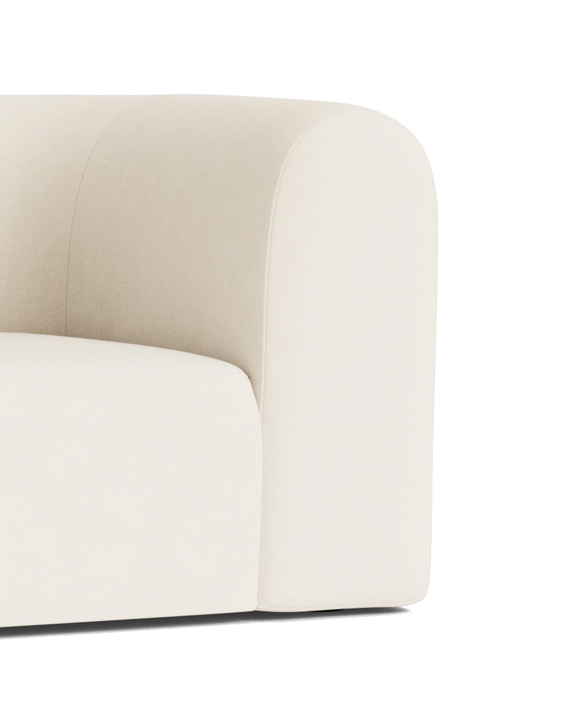 Berg 3 Seater LHF Chaise Sofa - Fossil Vanilla