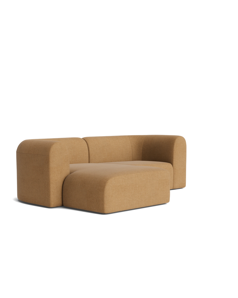 Berg 3 Seater LHF Chaise Sofa - Fossil Fawn