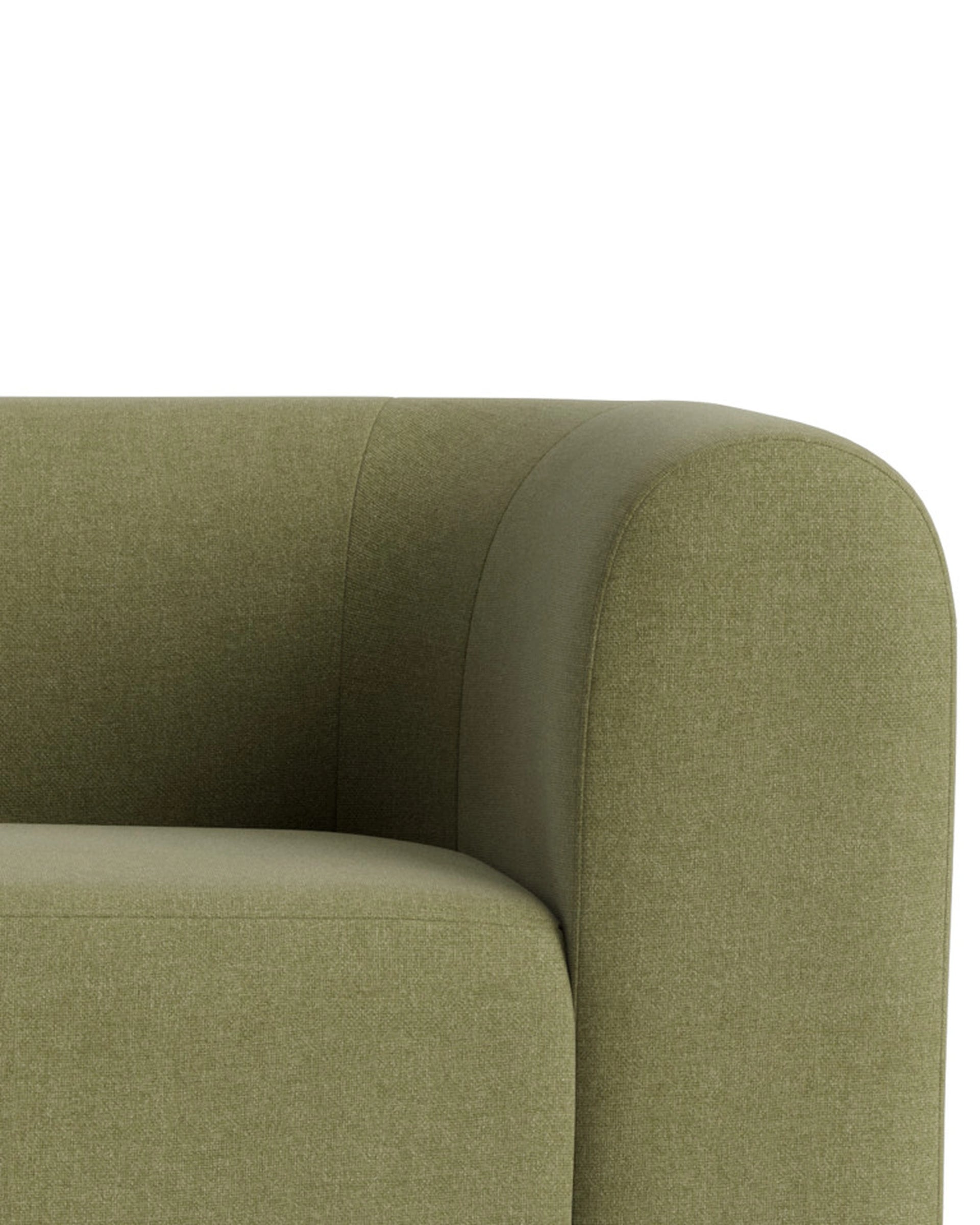Berg 3 Seater LHF Chaise Sofa - Fossil Eucalyptus