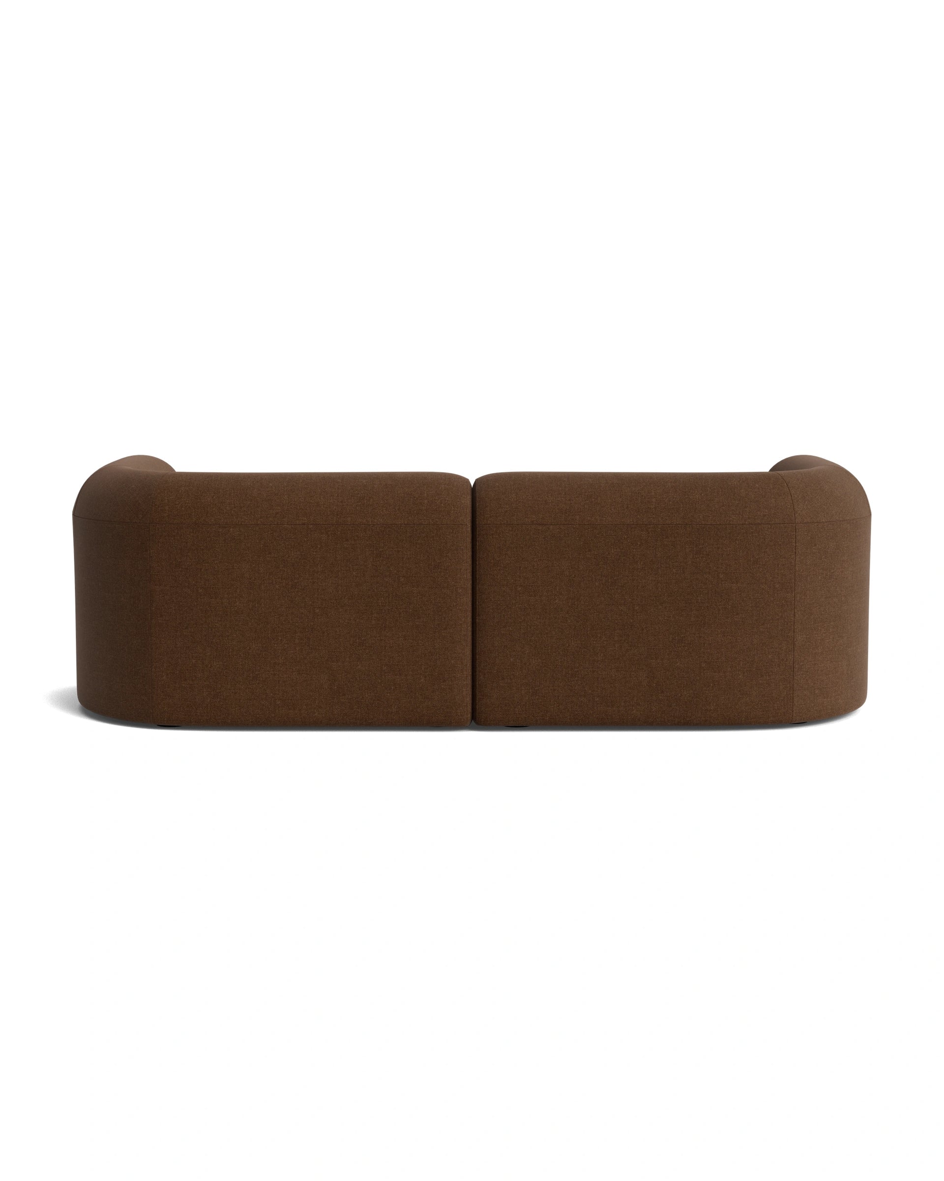 Berg 3 Seater LHF Chaise Sofa - Fossil Chocolate