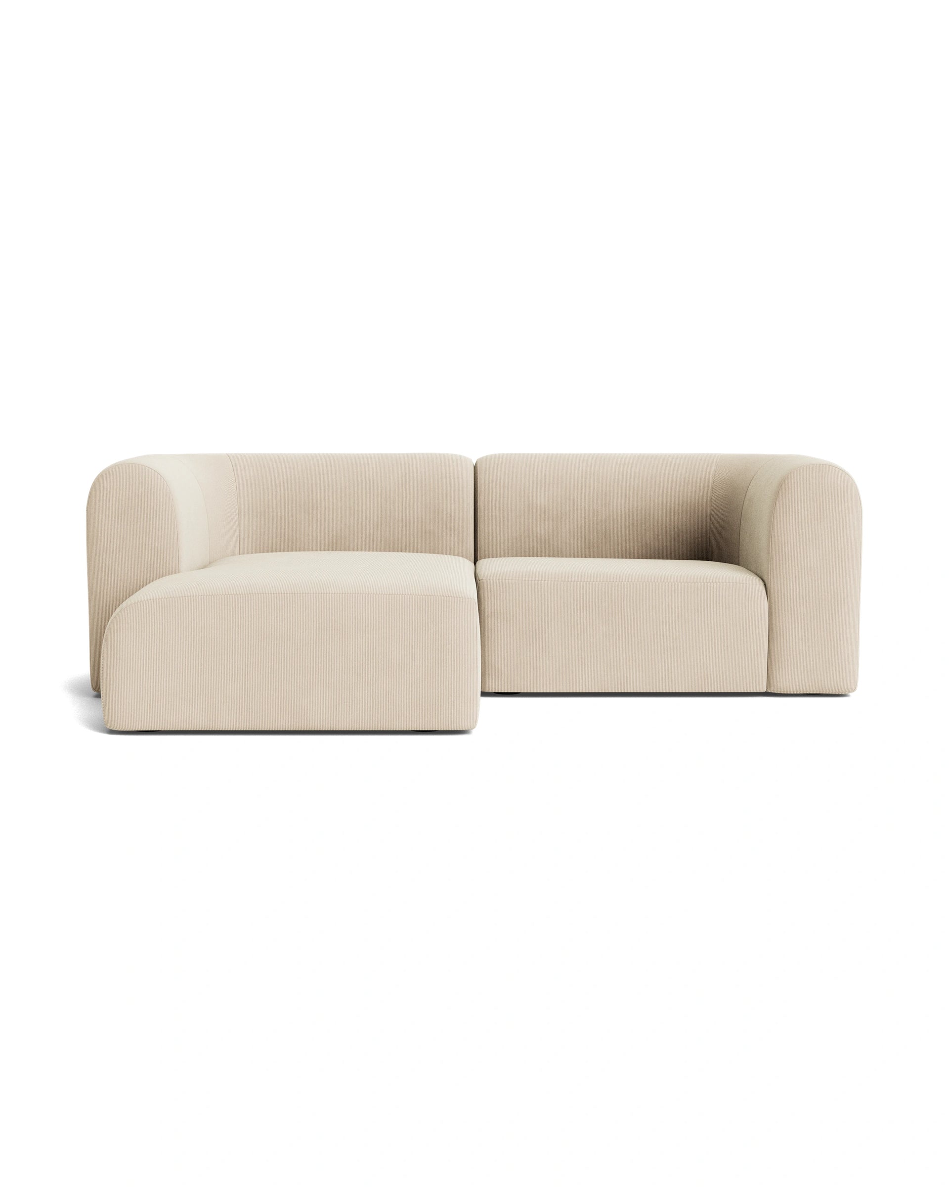 Berg 3 Seater LHF Chaise Sofa - Corduroy Mist