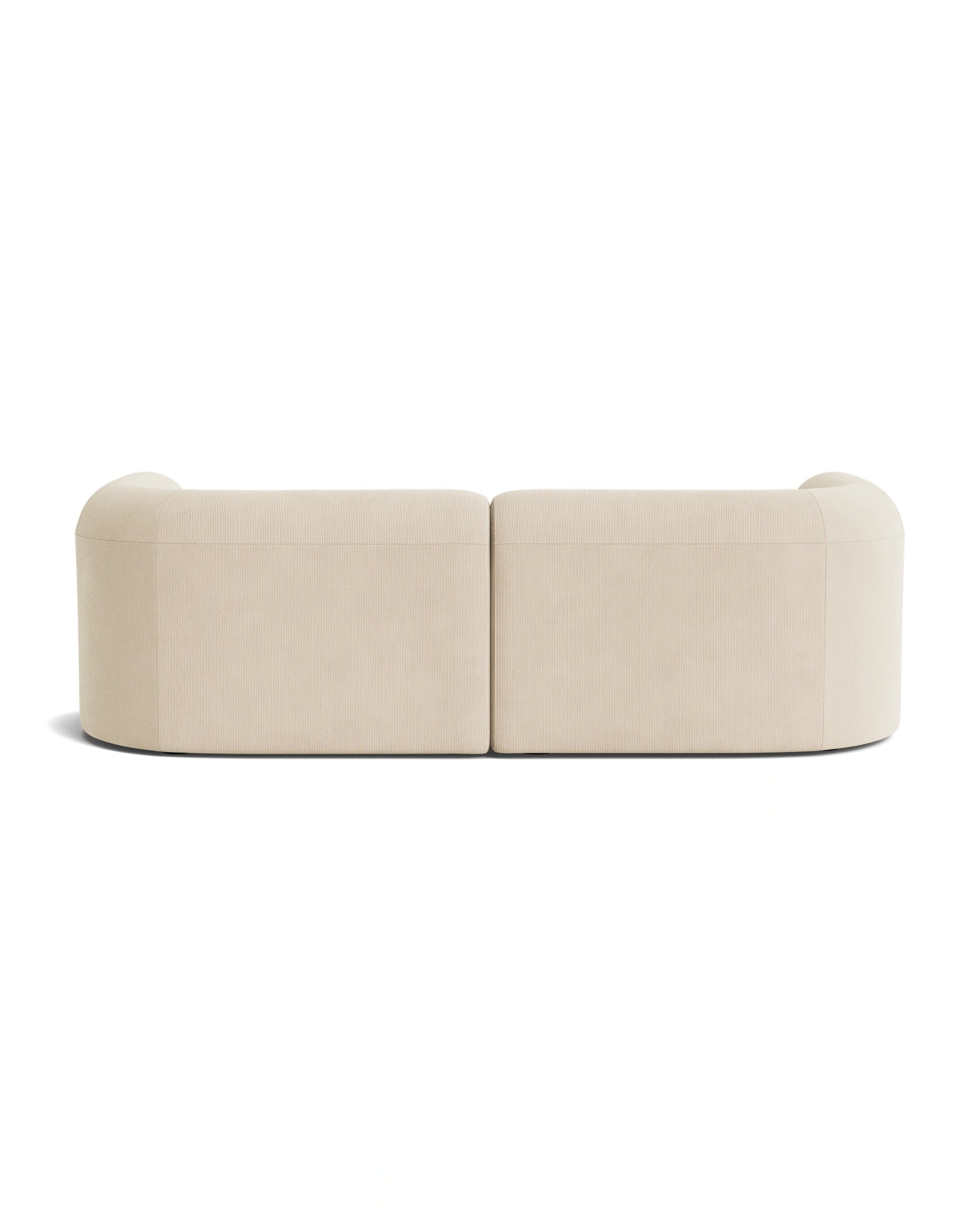 Berg 3 Seater LHF Chaise Sofa - Corduroy Mist