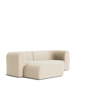 Berg 3 Seater LHF Chaise Sofa - Corduroy Mist