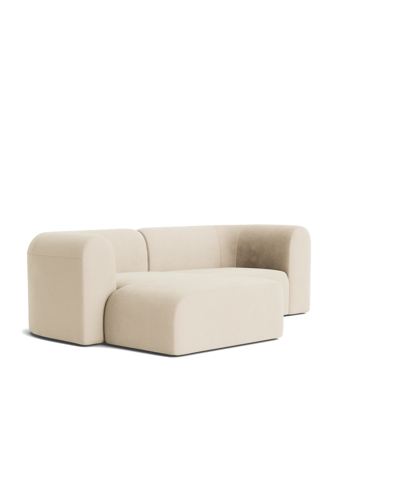 Berg 3 Seater LHF Chaise Sofa - Corduroy Mist