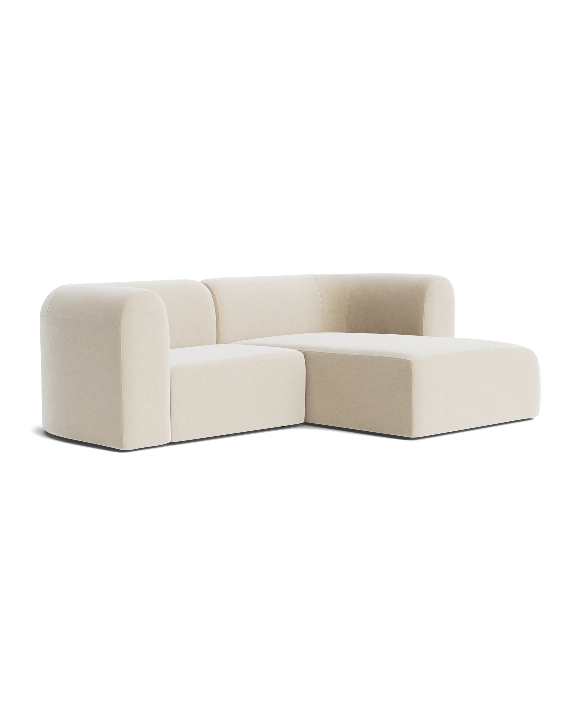 Berg 3 Seater RHF Chaise Sofa - Eden Ecru