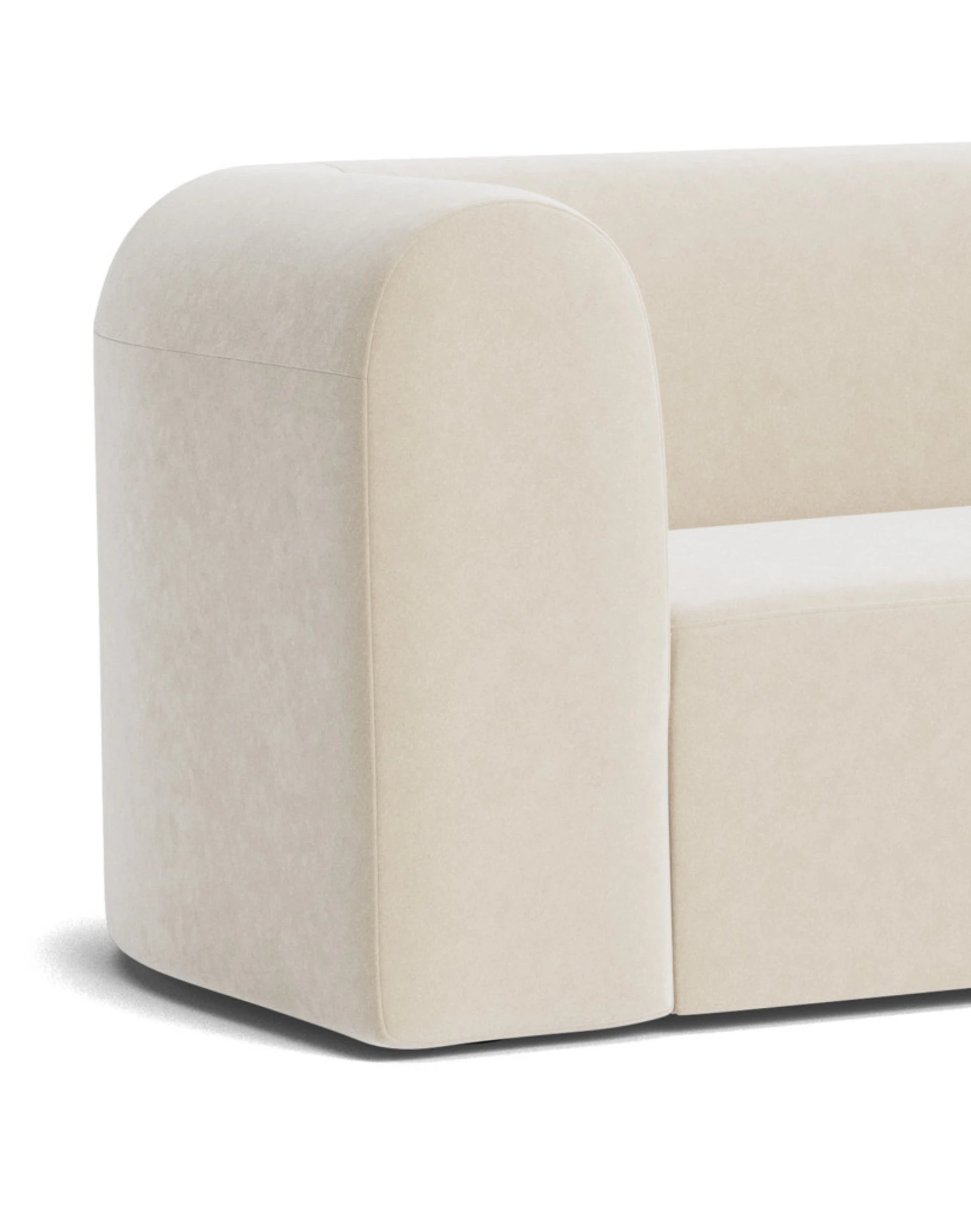 Berg 3 Seater RHF Chaise Sofa - Eden Ecru