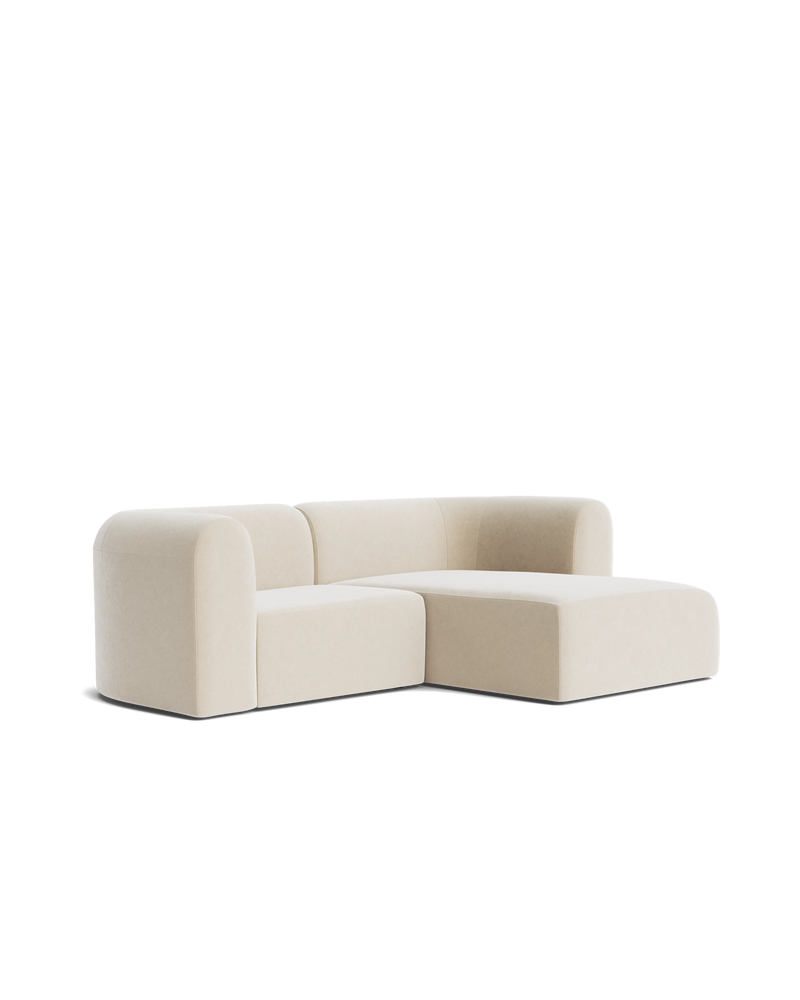 Berg 3 Seater RHF Chaise Sofa - Eden Ecru
