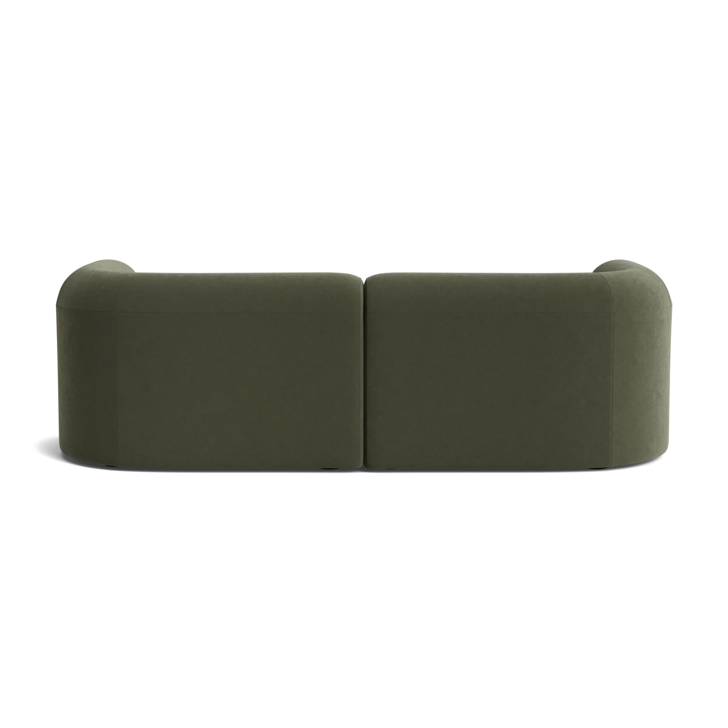 Berg 3 Seater RHF Chaise Sofa - Eden Leaf