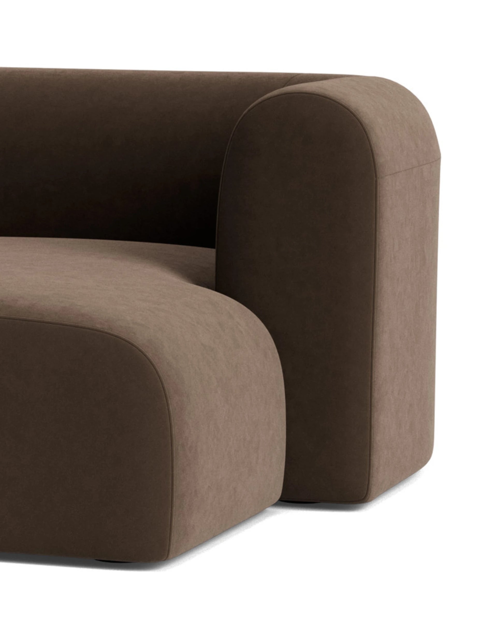 Berg 3 Seater RHF Chaise Sofa - Eden Java