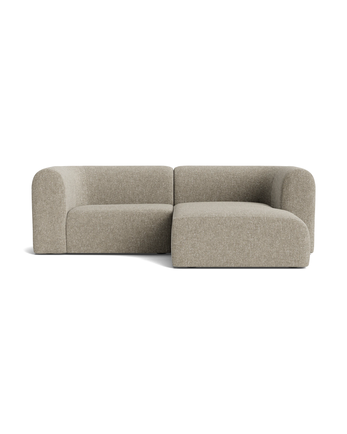 Berg 3 Seater RHF Chaise Sofa - Fleck Smoke