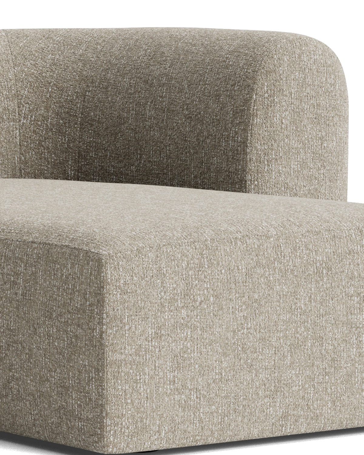 Berg 3 Seater RHF Chaise Sofa - Fleck Smoke
