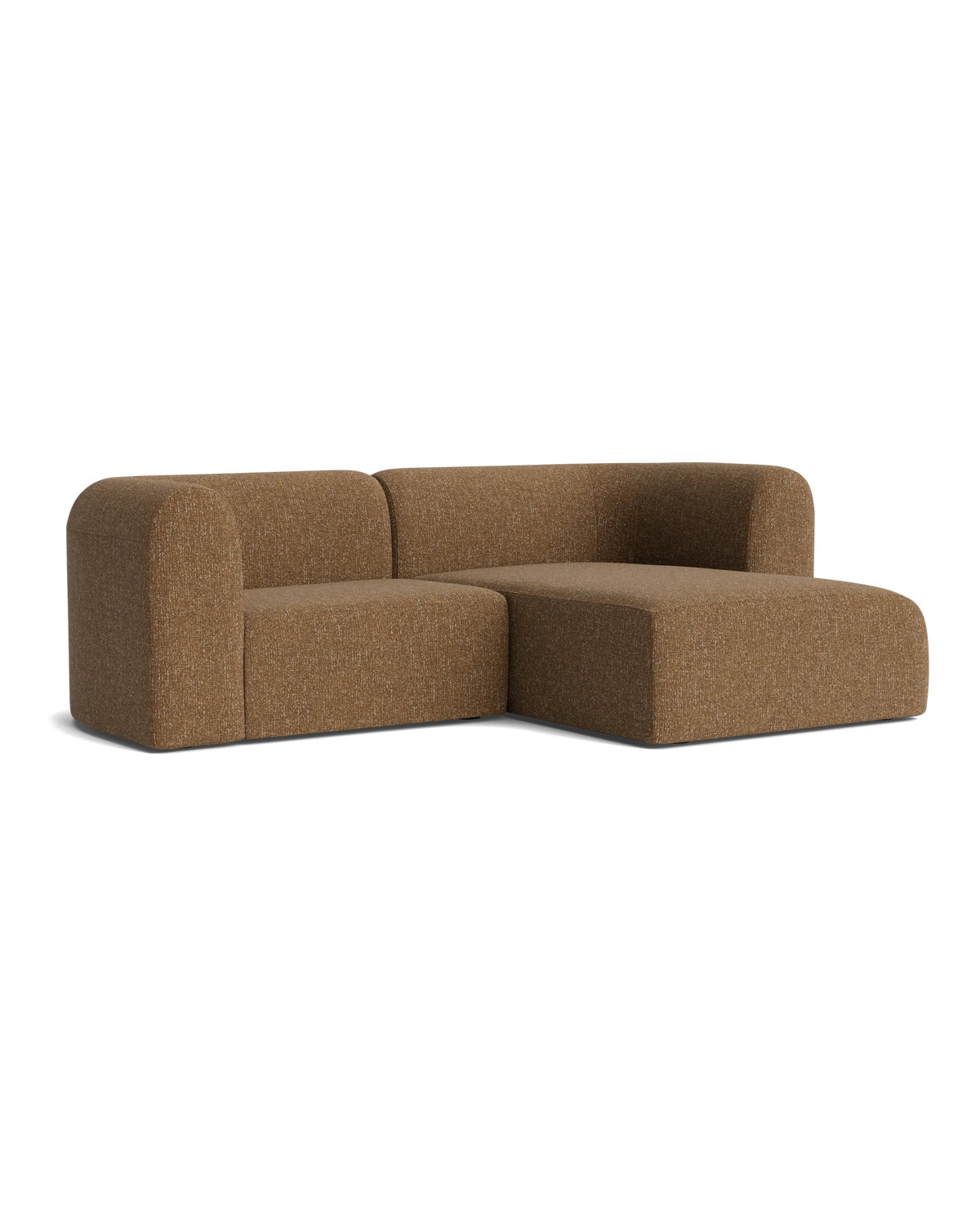 Berg 3 Seater RHF Chaise Sofa - Fleck Ginger