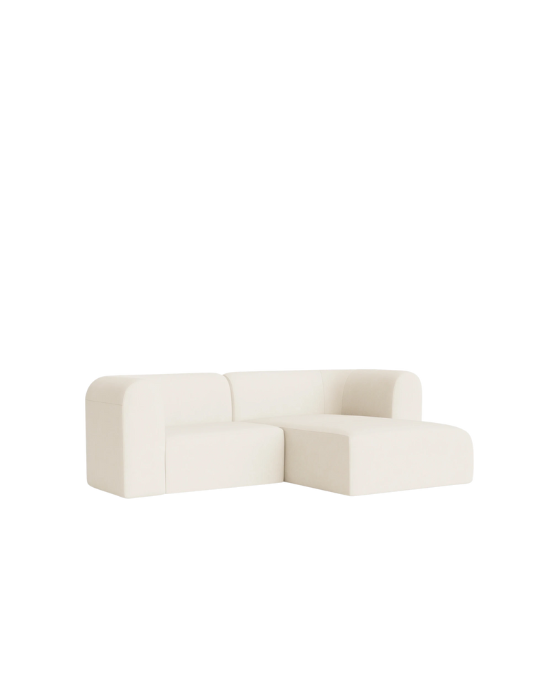 Berg 3 Seater RHF Chaise Sofa - Fossil Vanilla