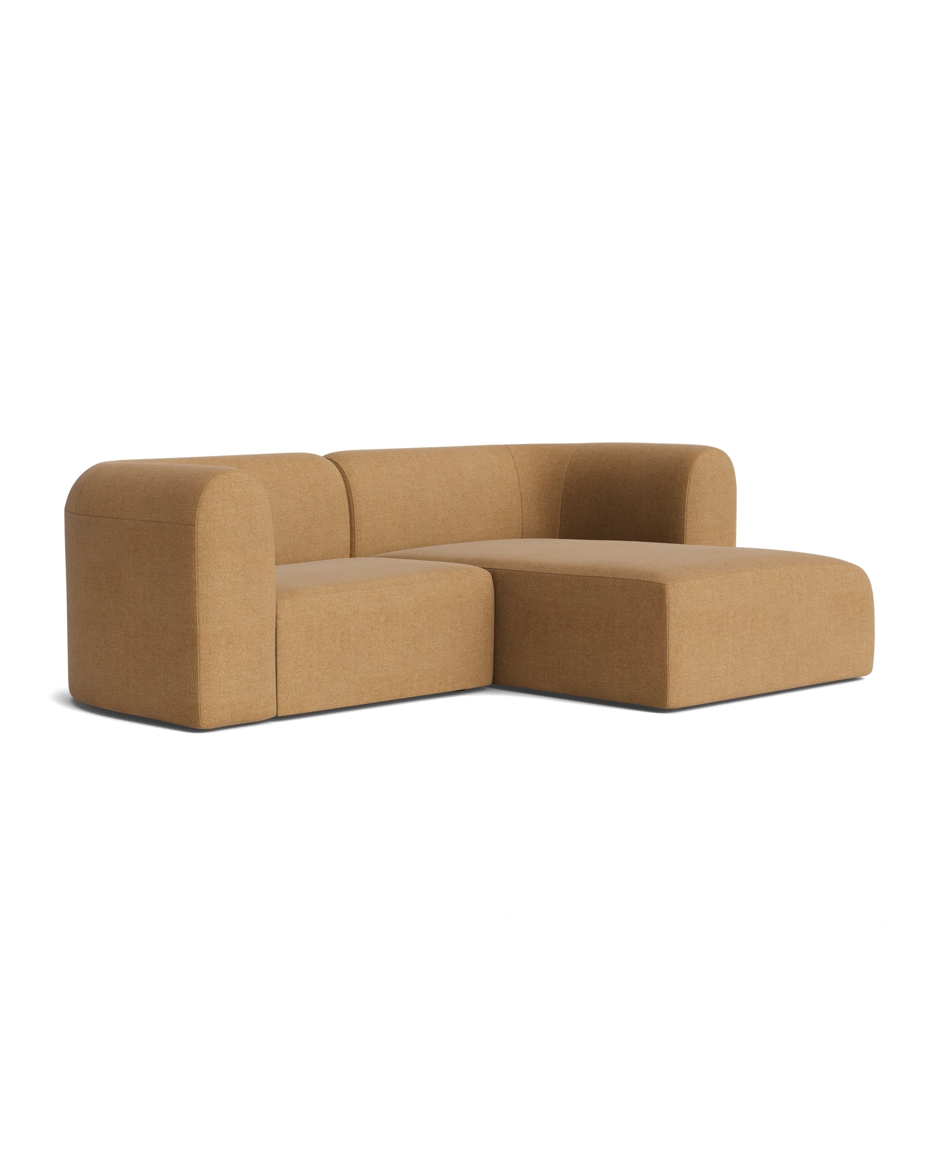 Berg 3 Seater RHF Chaise Sofa - Fossil Fawn