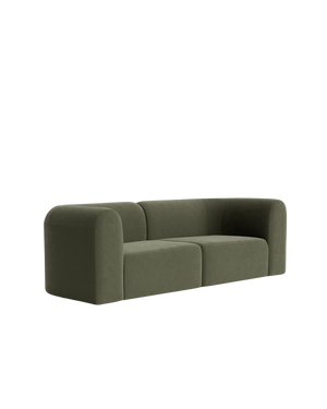Berg 3 Seater Sofa - Eden Leaf