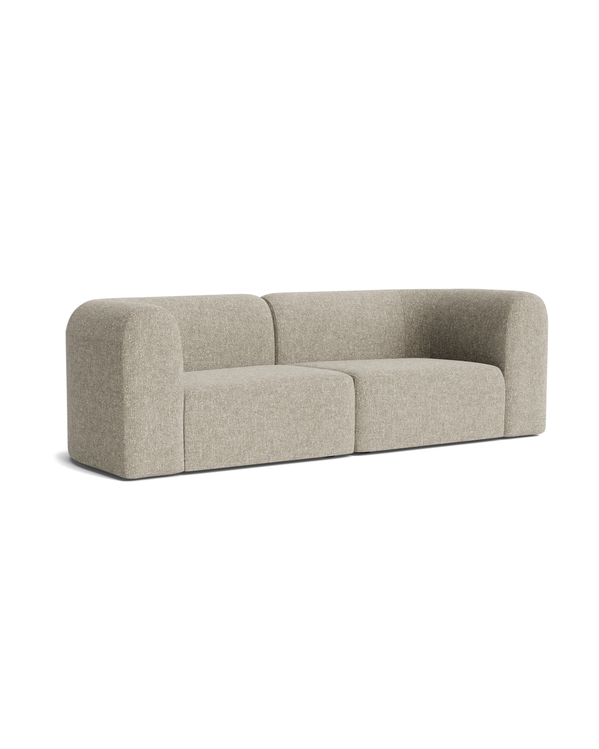 Berg 3 Seater Sofa - Fleck Smoke