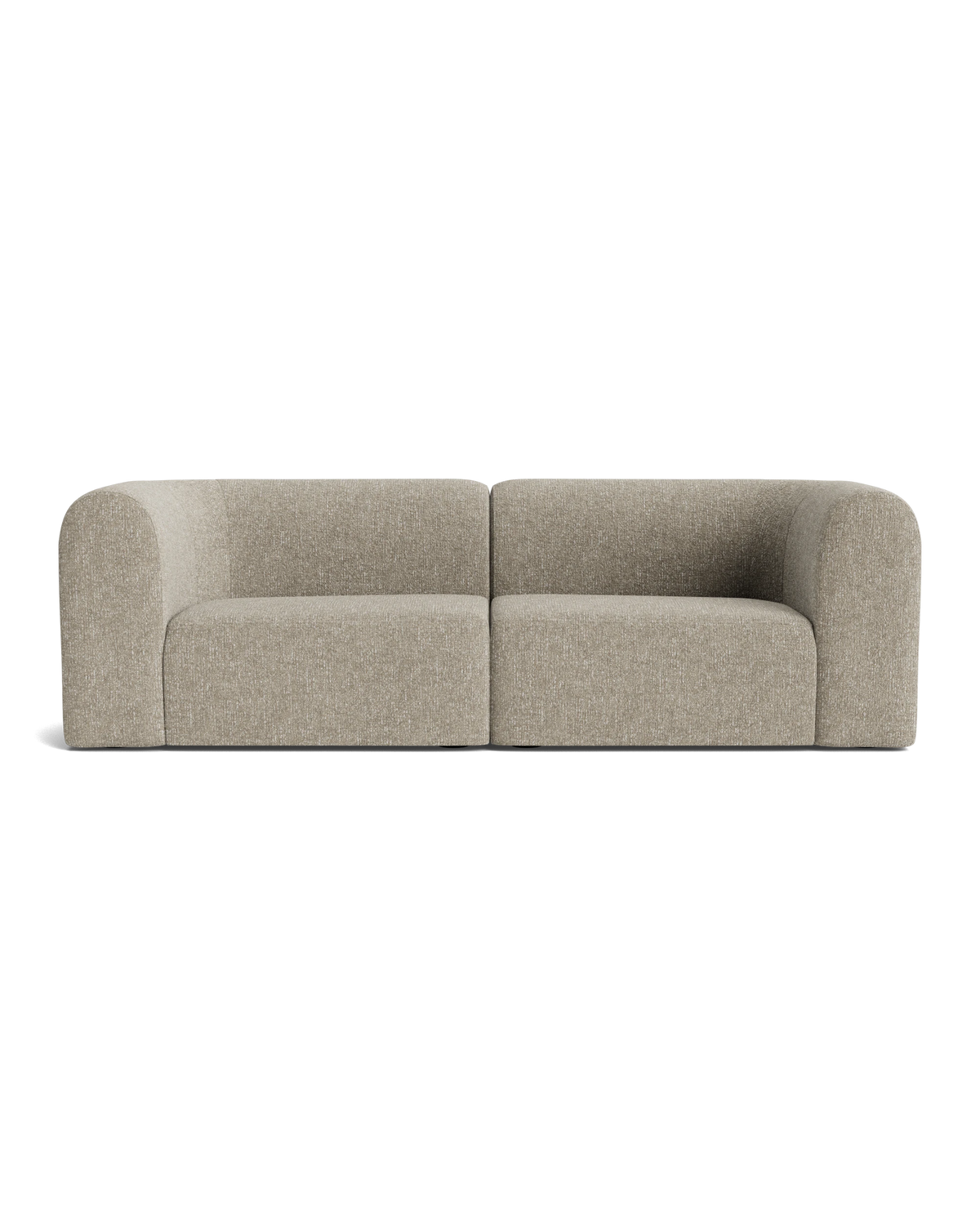 Berg 3 Seater Sofa - Fleck Smoke