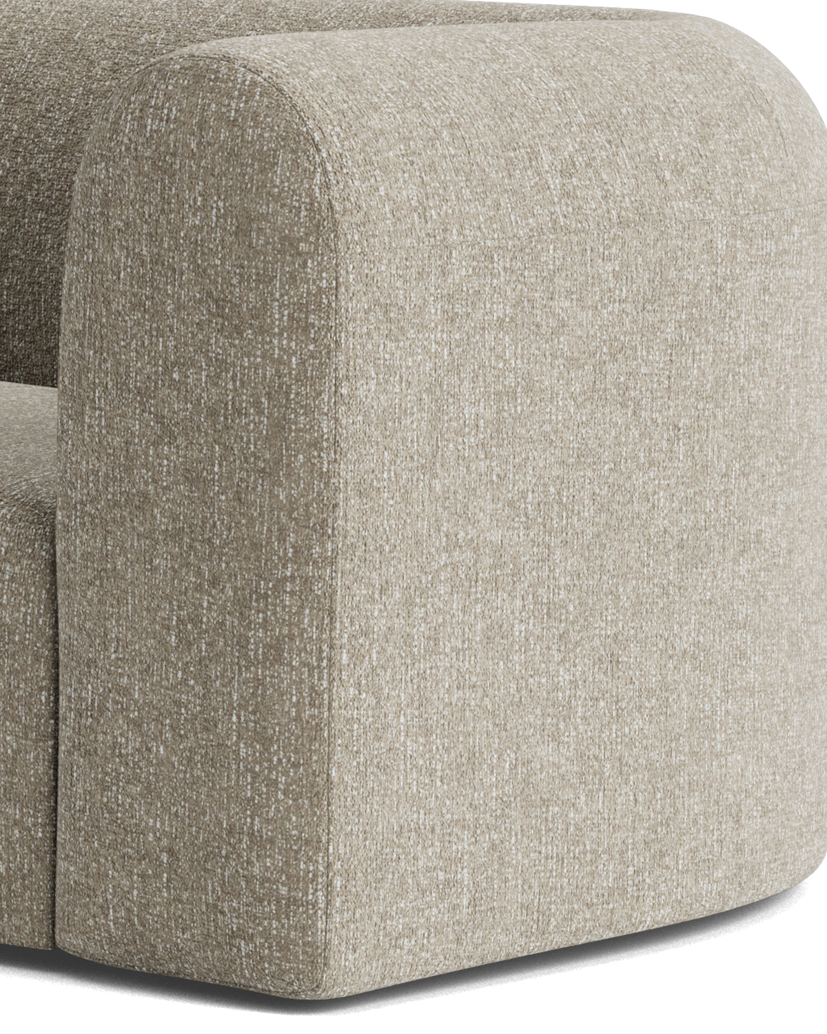 Berg 3 Seater Sofa - Fleck Smoke