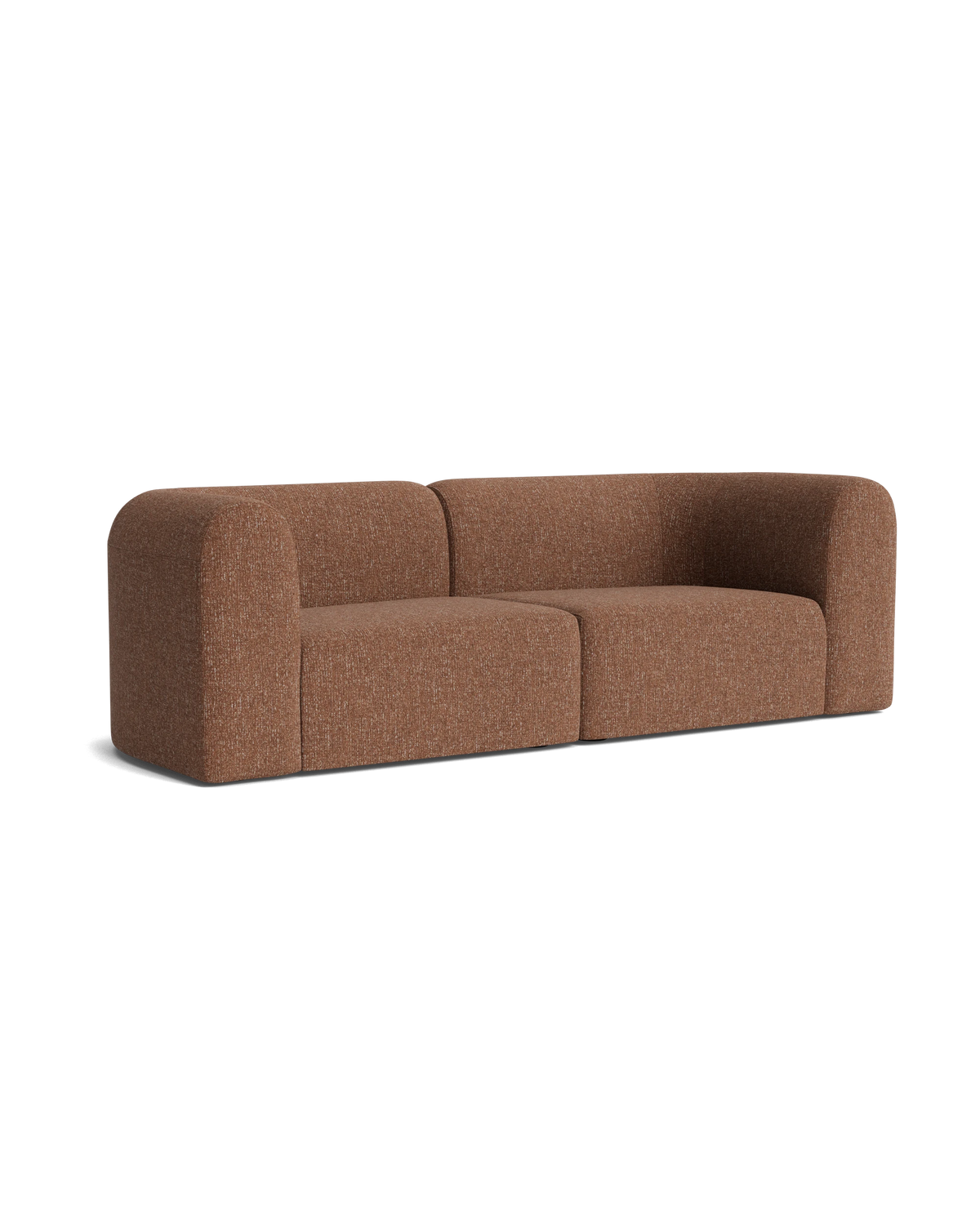 Berg 3 Seater Sofa - Fleck Rust