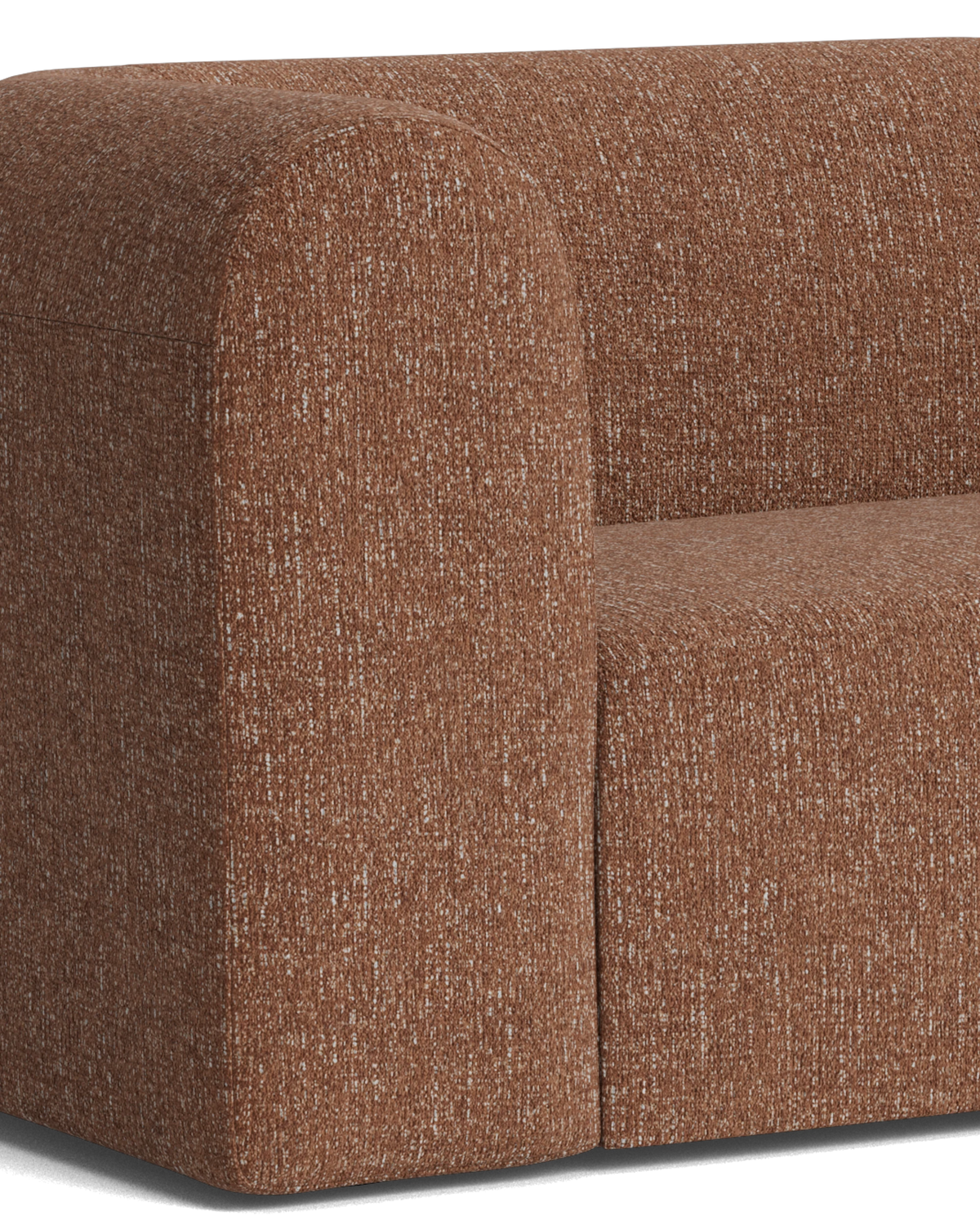 Berg 3 Seater Sofa - Fleck Rust