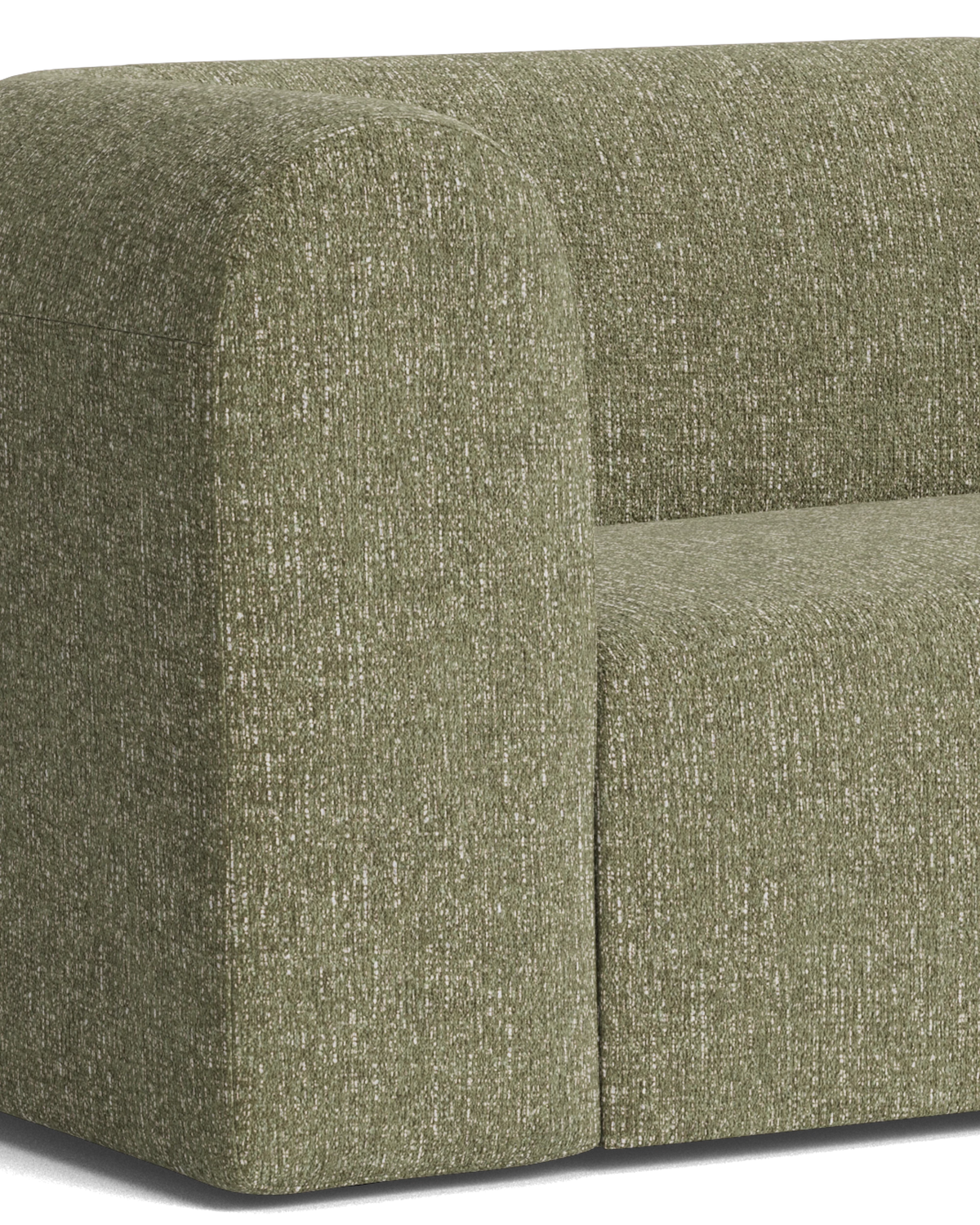 Berg 3 Seater Sofa - Fleck Olive