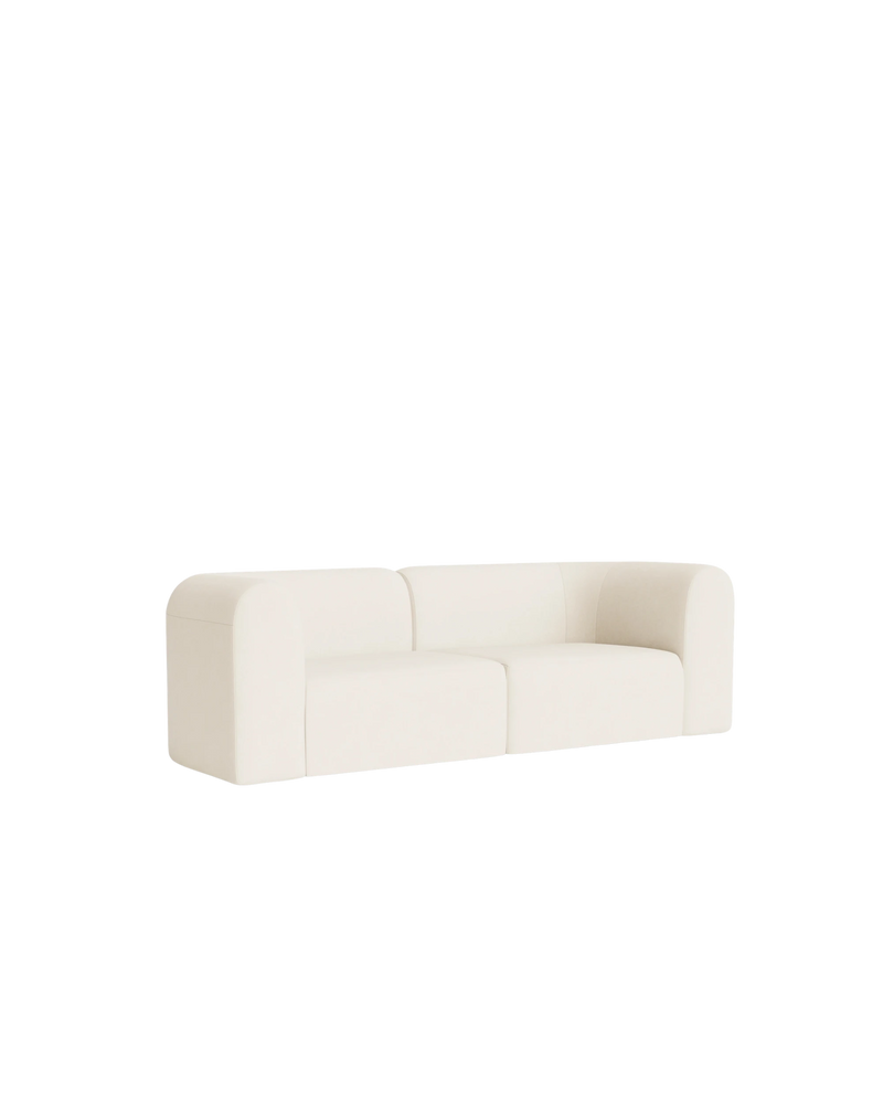 Berg 3 Seater Sofa - Fossil Vanilla