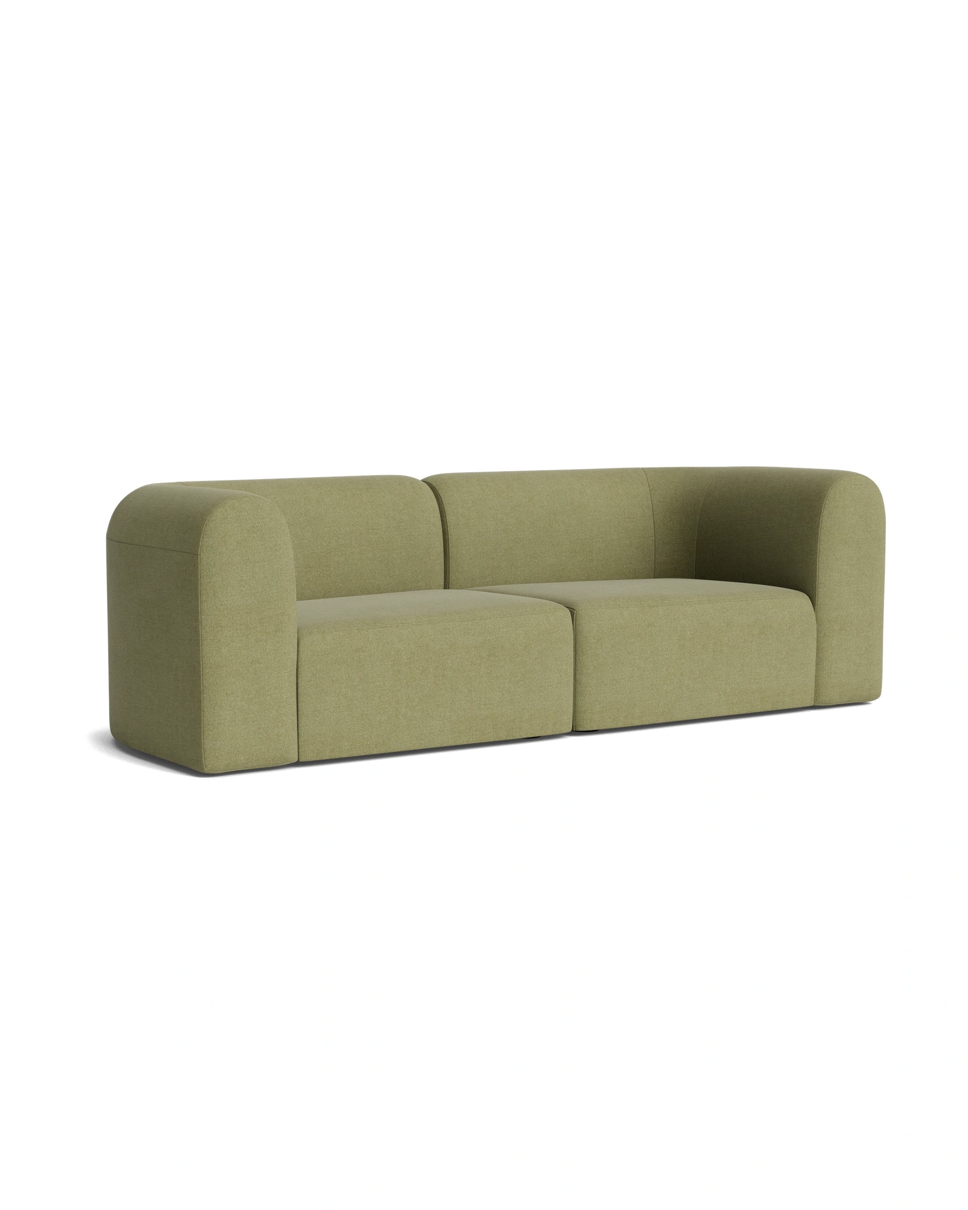 Berg 3 Seater Sofa - Fossil Eucalyptus