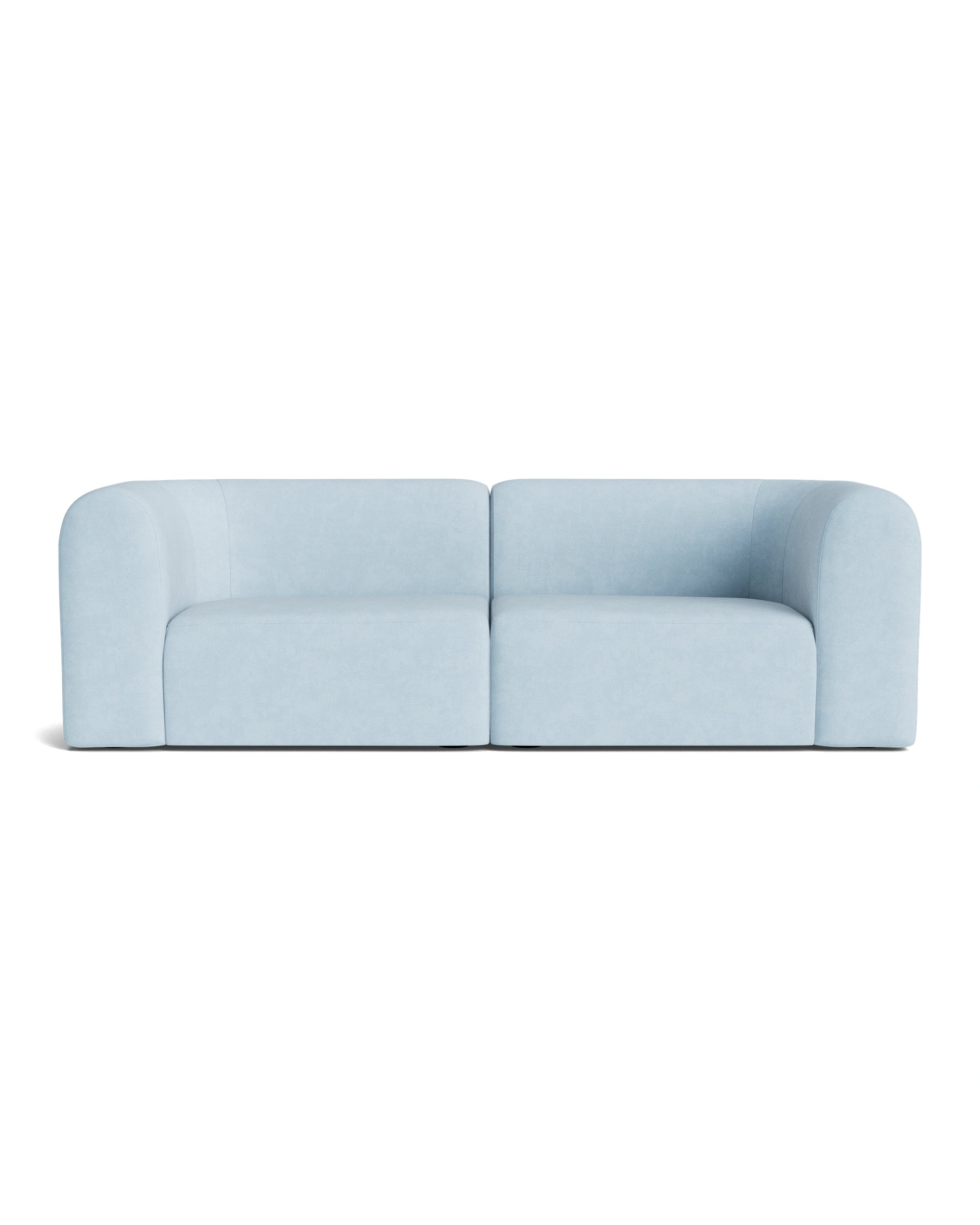 Berg 3 Seater Sofa - Fossil Powder Blue