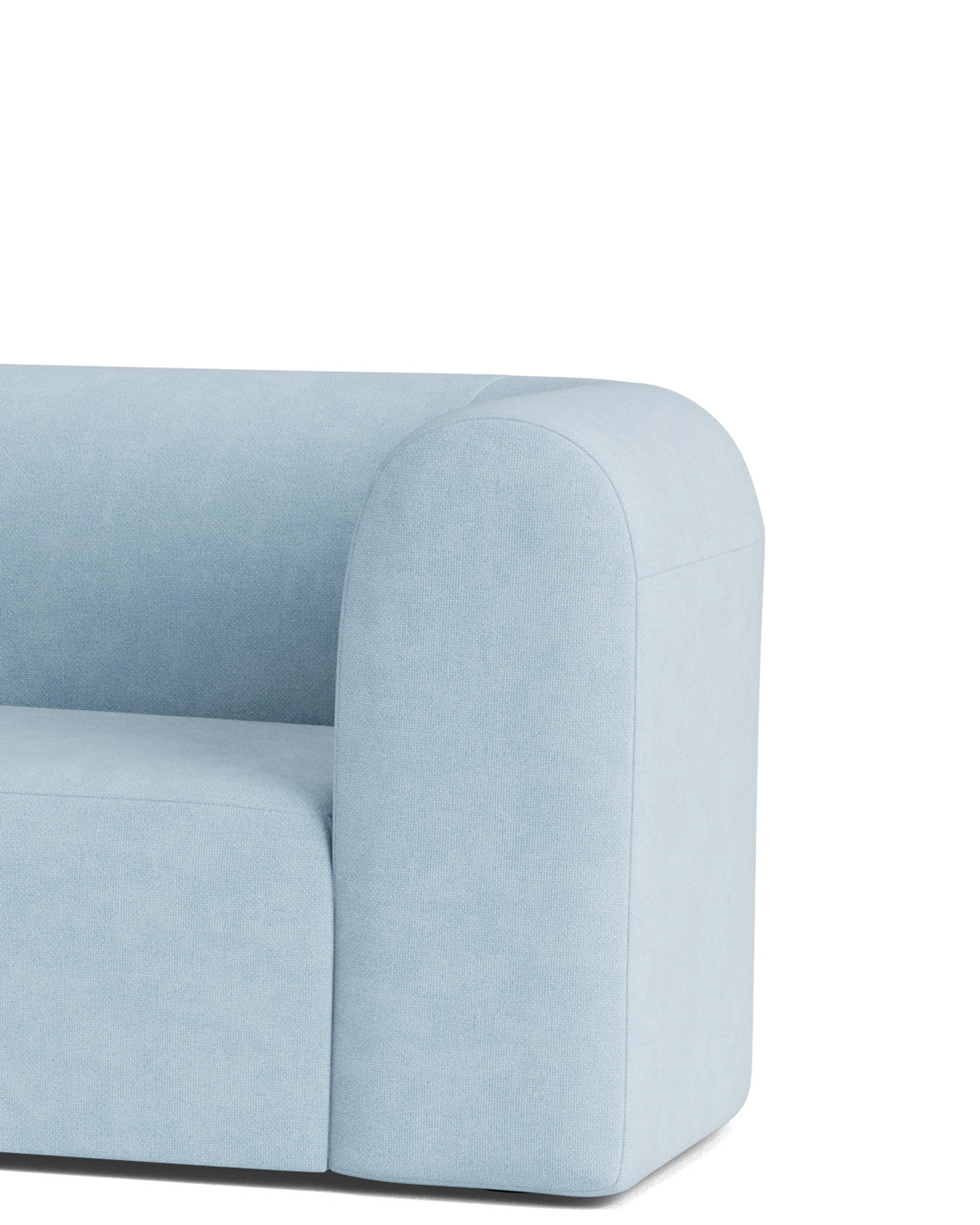 Berg 3 Seater Sofa - Fossil Powder Blue